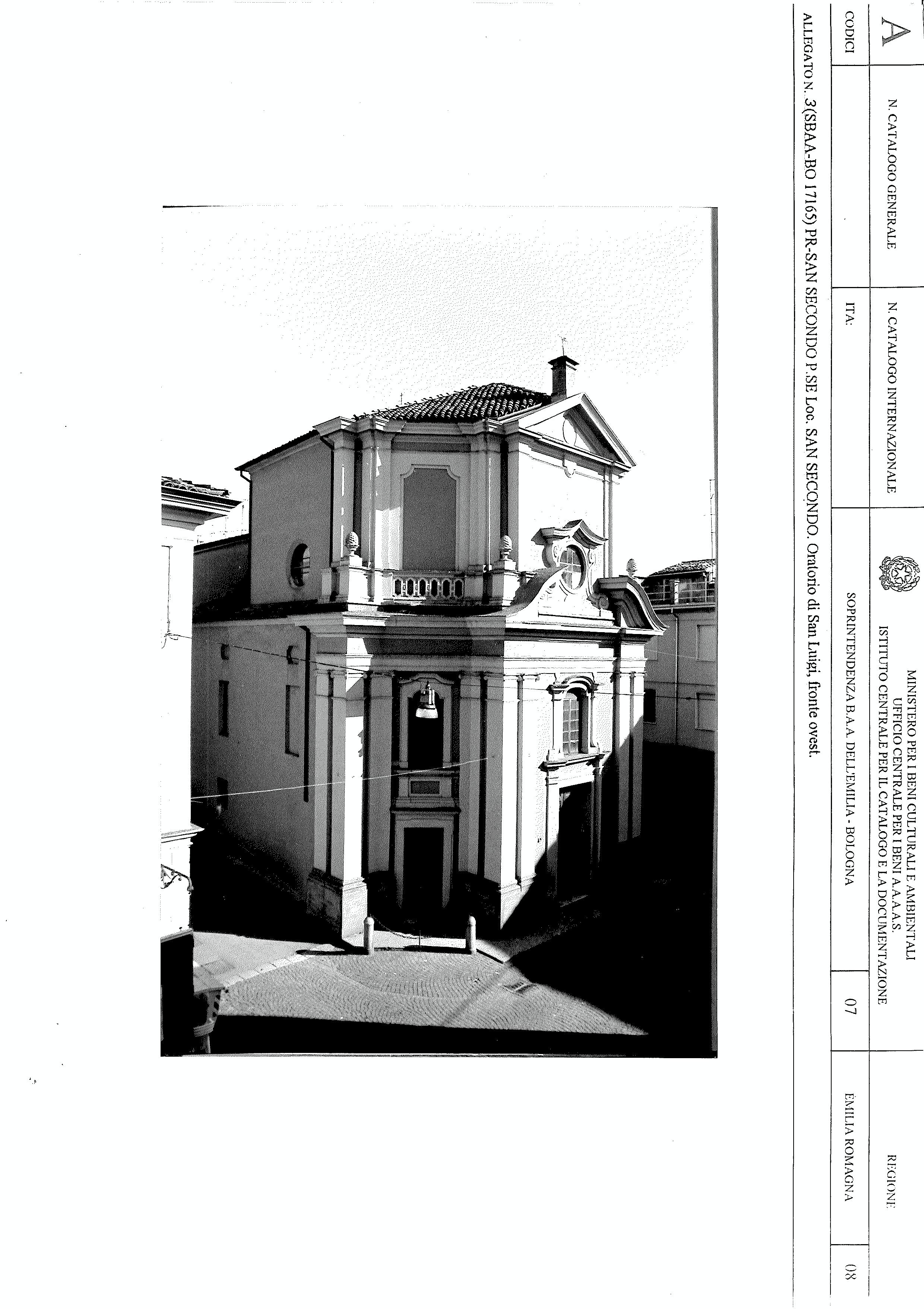 Oratorio di S. Luigi (oratorio) - San Secondo Parmense (PR) 