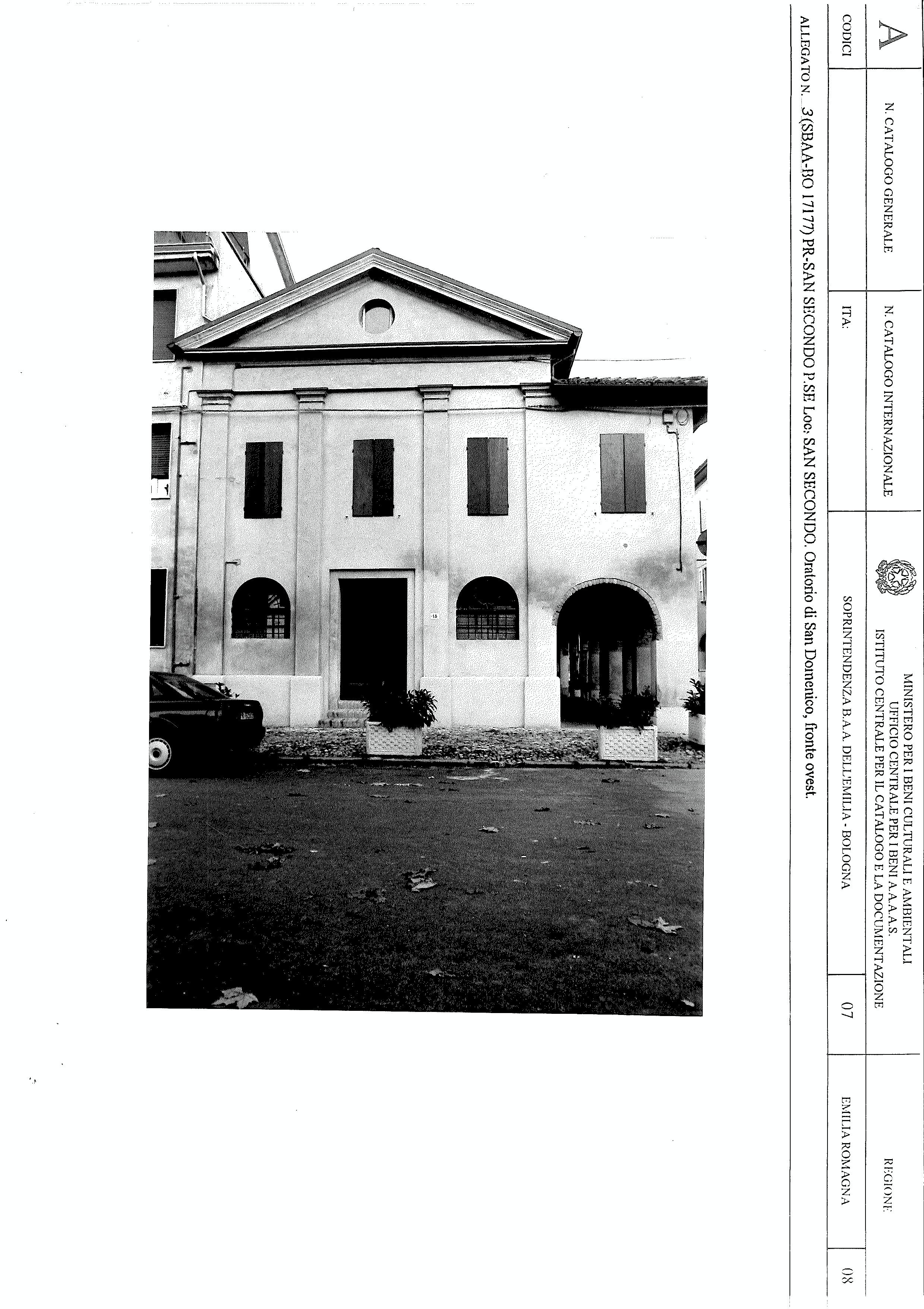 Oratorio di S. Domenico (oratorio) - San Secondo Parmense (PR) 