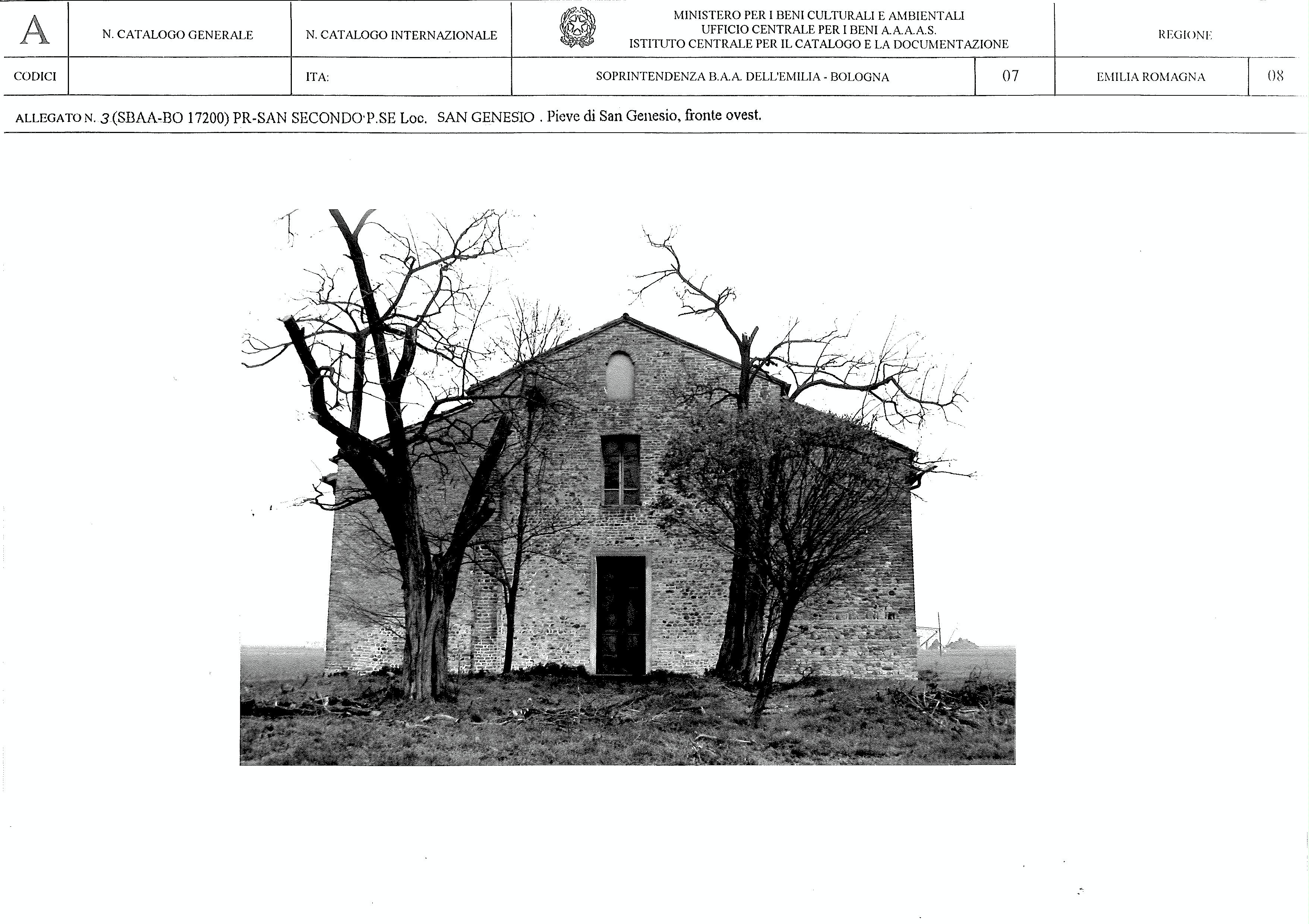 Pieve di S. Genesio (chiesa) - San Secondo Parmense (PR) 