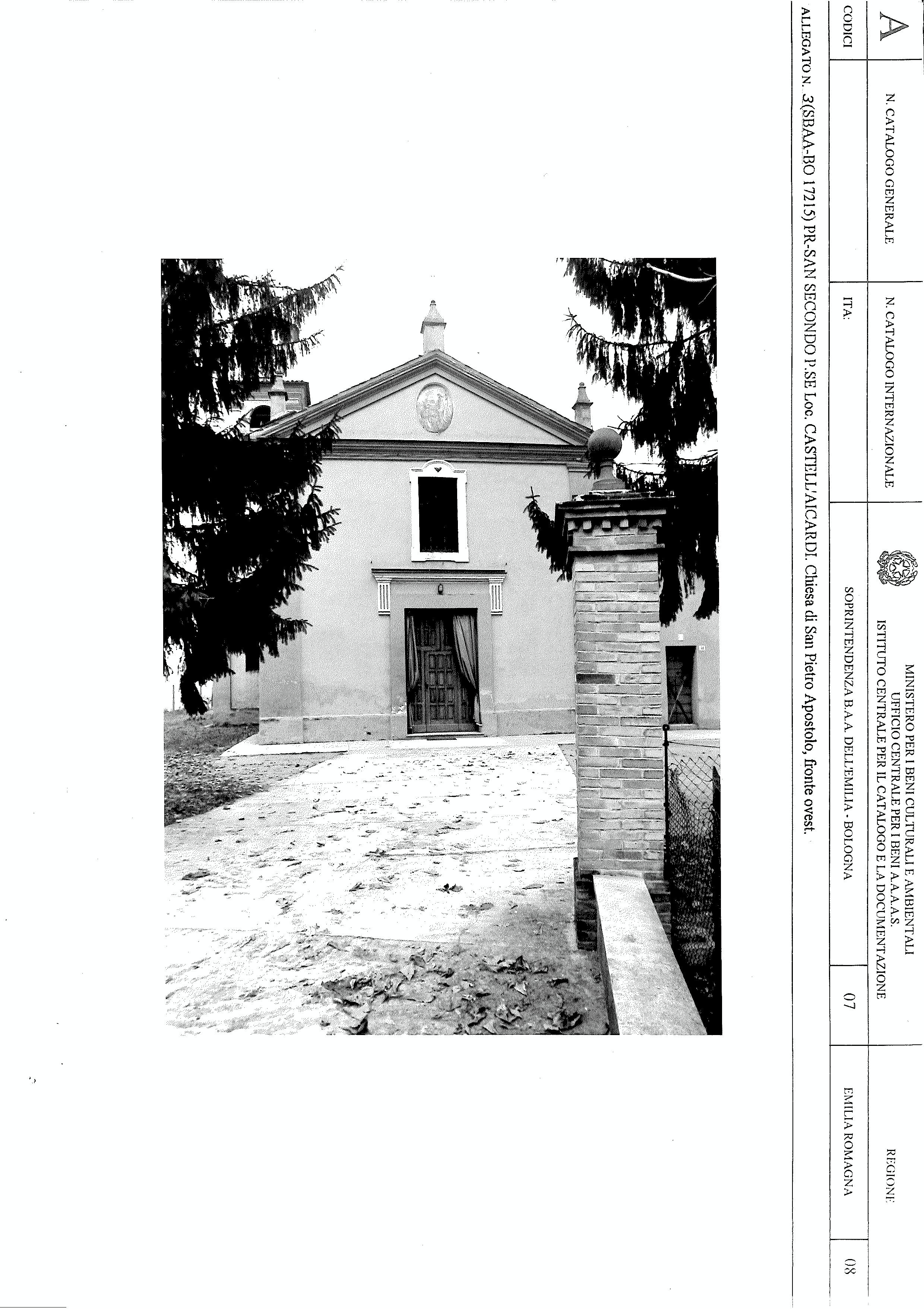 Chiesa di S. Pietro Apostolo (chiesa, parrocchiale) - San Secondo Parmense (PR) 