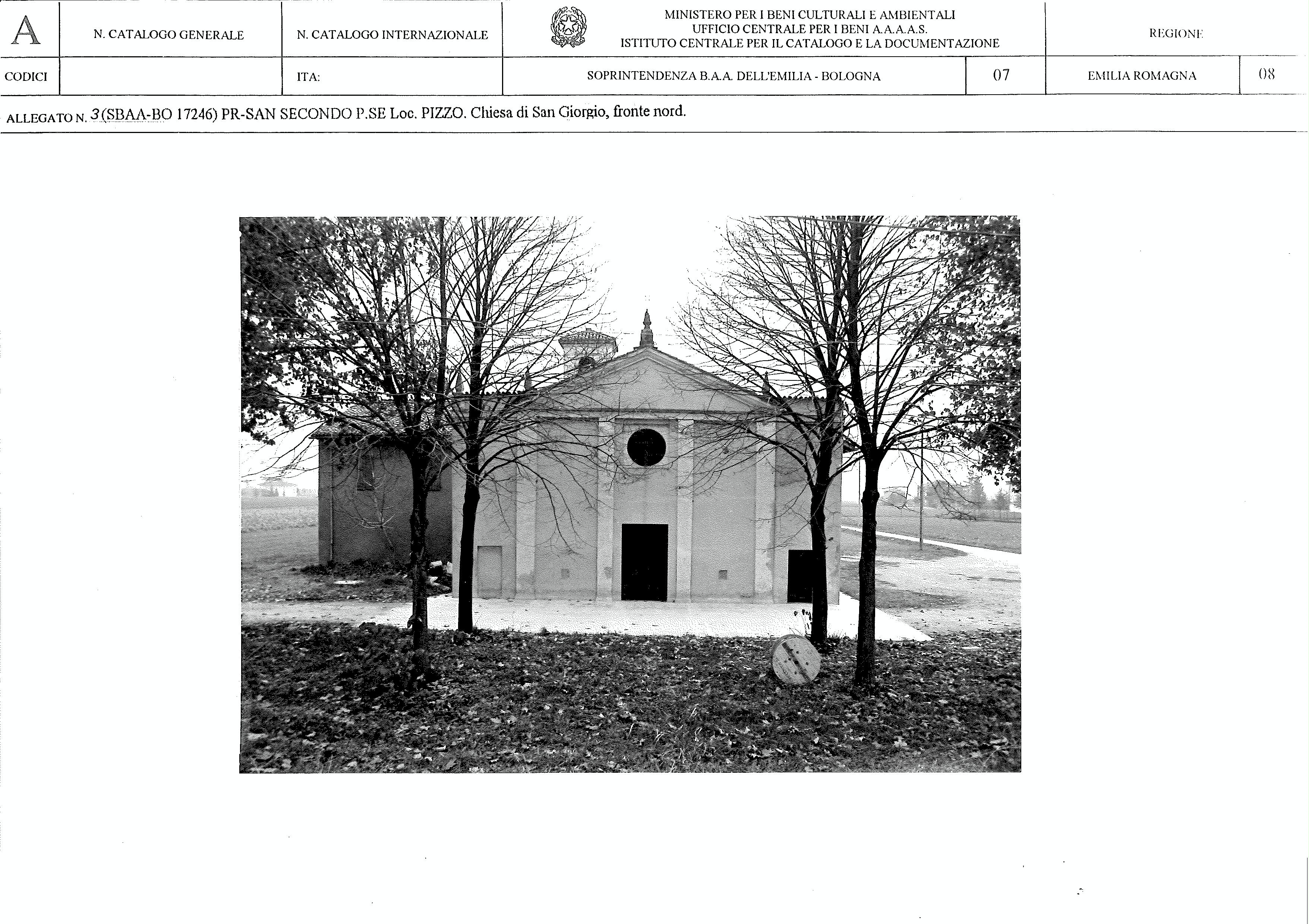 Chiesa di S. Giorgio (chiesa, parrocchiale) - San Secondo Parmense (PR) 