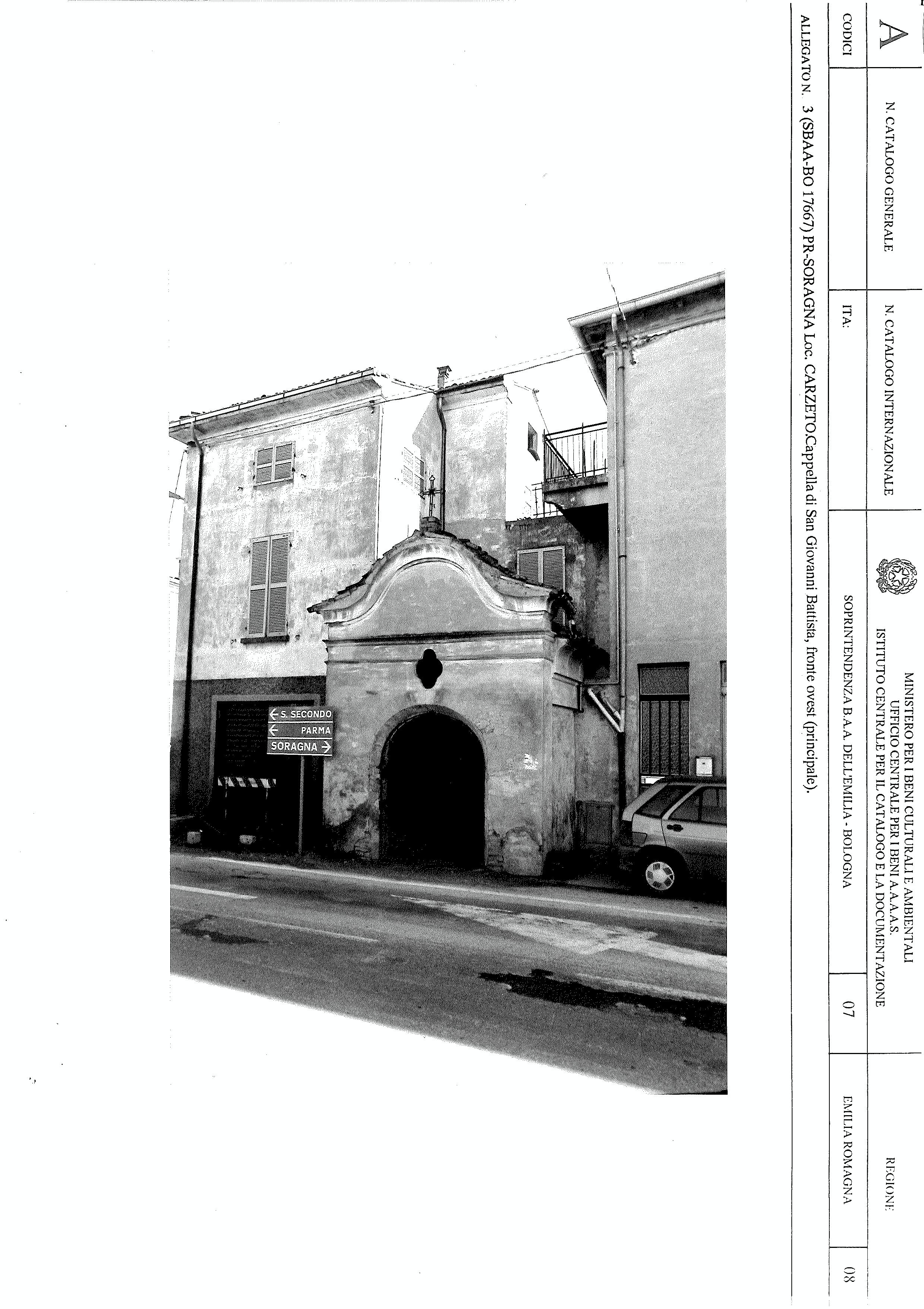 Cappella di S. Giovanni (maestà) - Soragna (PR) 