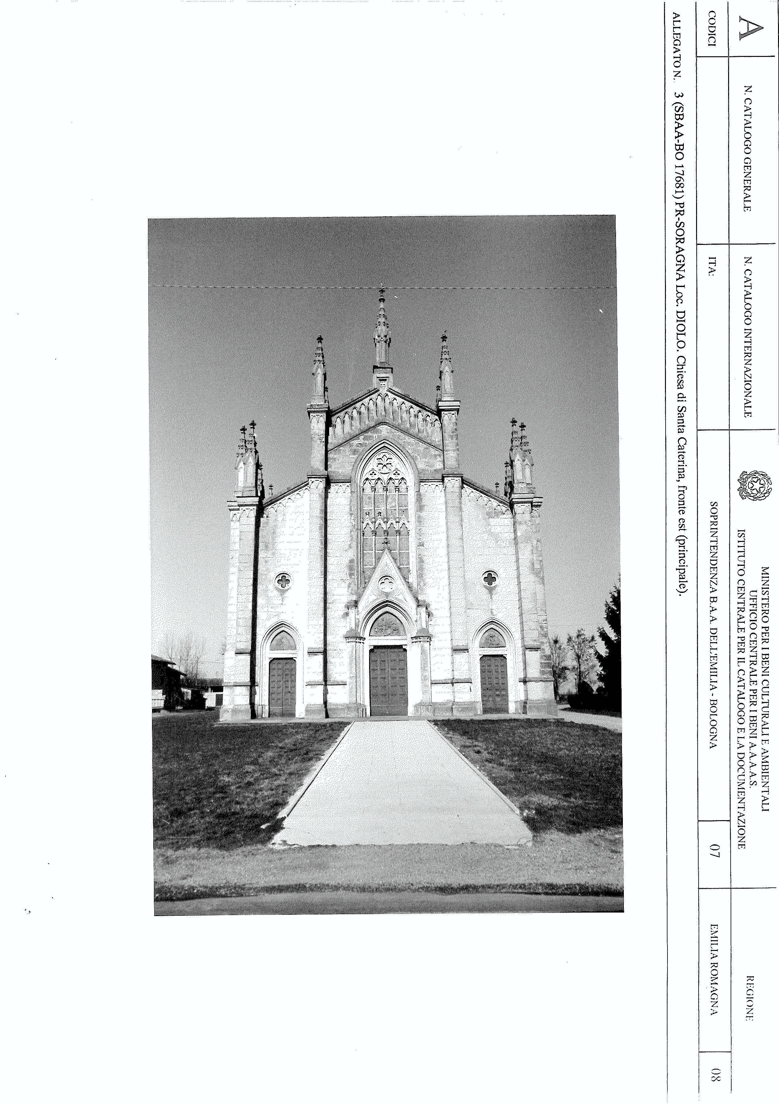 Chiesa di S. Caterina Vergine e Martire (chiesa, parrocchiale) - Soragna (PR) 