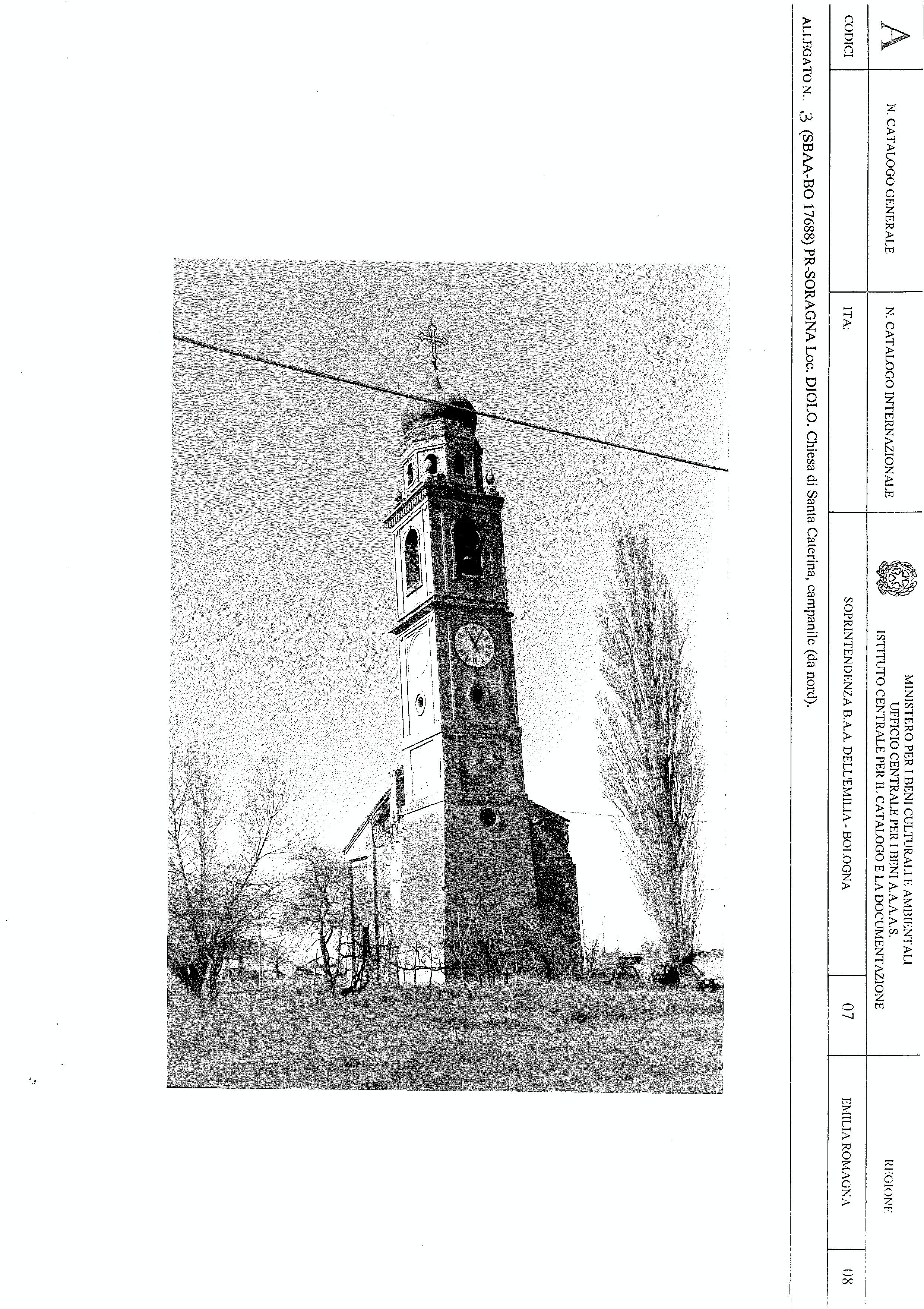 Campanile di S. Caterina Vergine e Martire (campanile) - Soragna (PR) 