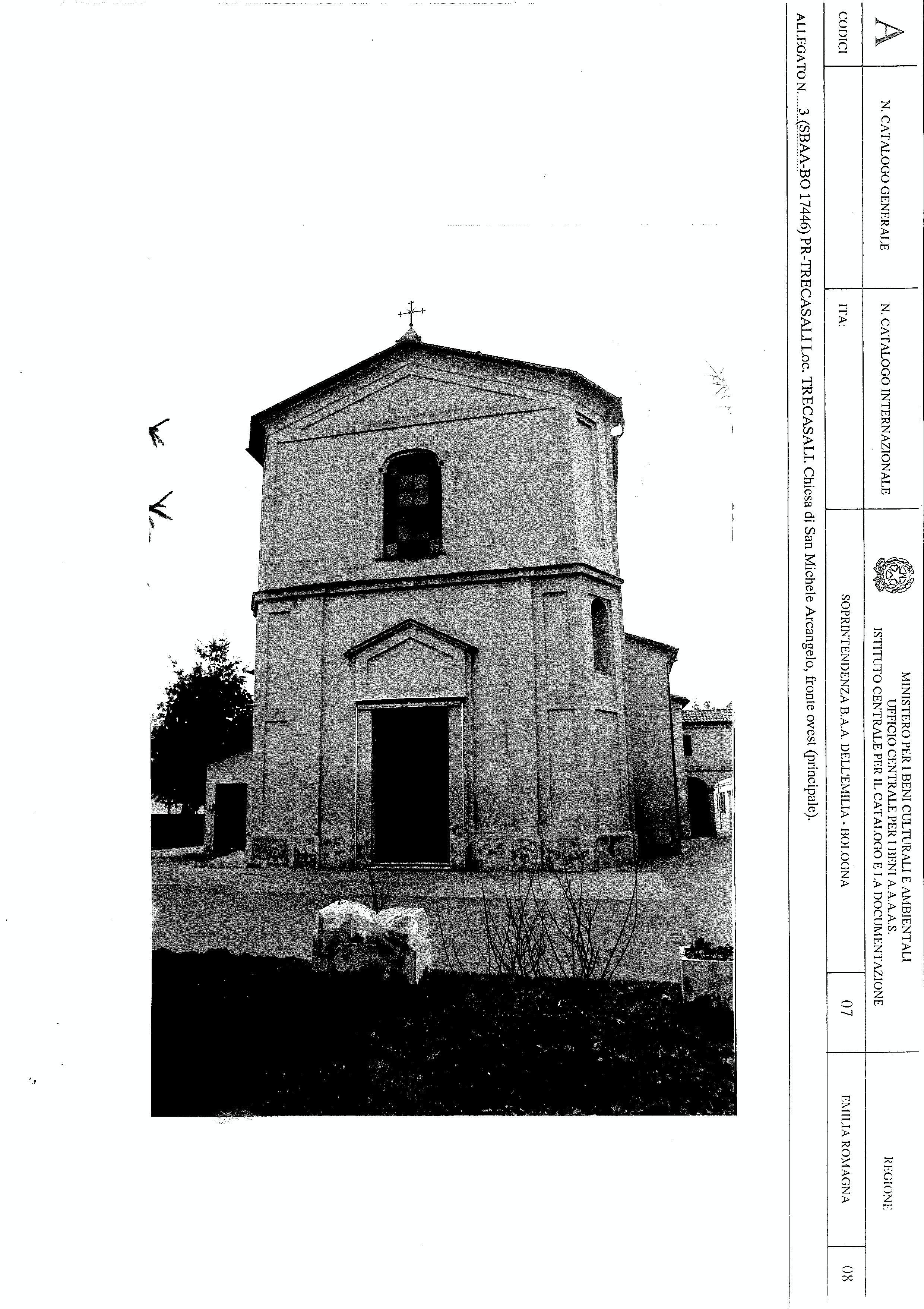 Chiesa di S. Michele Arcangelo (chiesa, parrocchiale) - Trecasali (PR) 