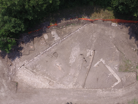 Guardiaregia 01-Strada Provinciale del Matese SP164 (infrastruttura agraria, centuriazione) - Guardiaregia (CB)  (inizio Età romana repubblicana)