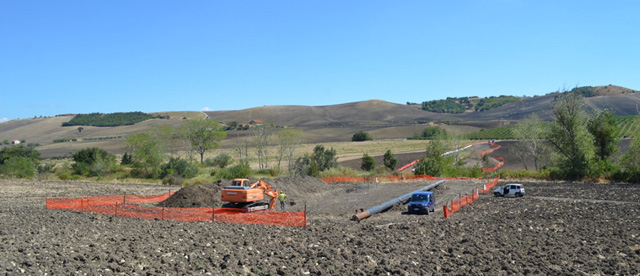 Rotello, Case Palazzo (area di frammenti fittili) - Rotello (CB)  (IV a.C)