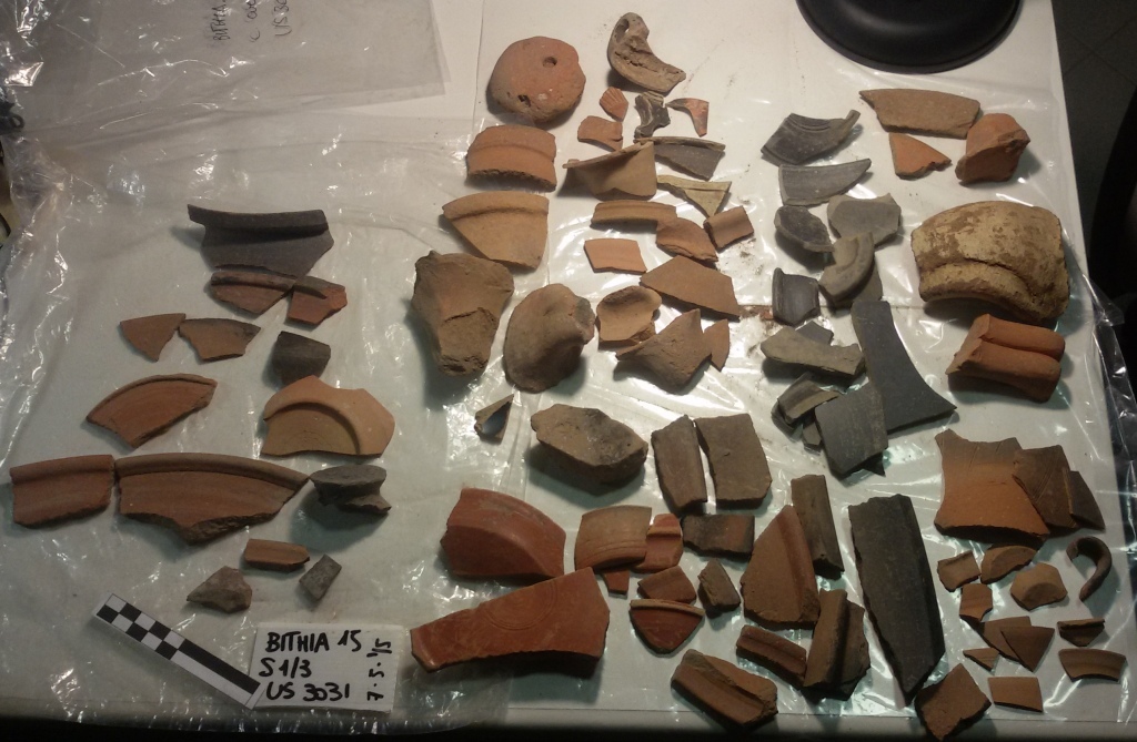 Materiale proveniente da unità stratigrafica/ busta (ceramica)