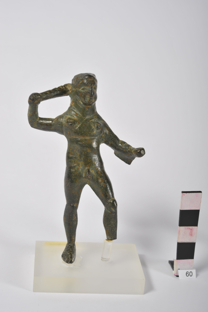 Ercole in assalto (statuetta) - ambito sabellico (fine III a.C)