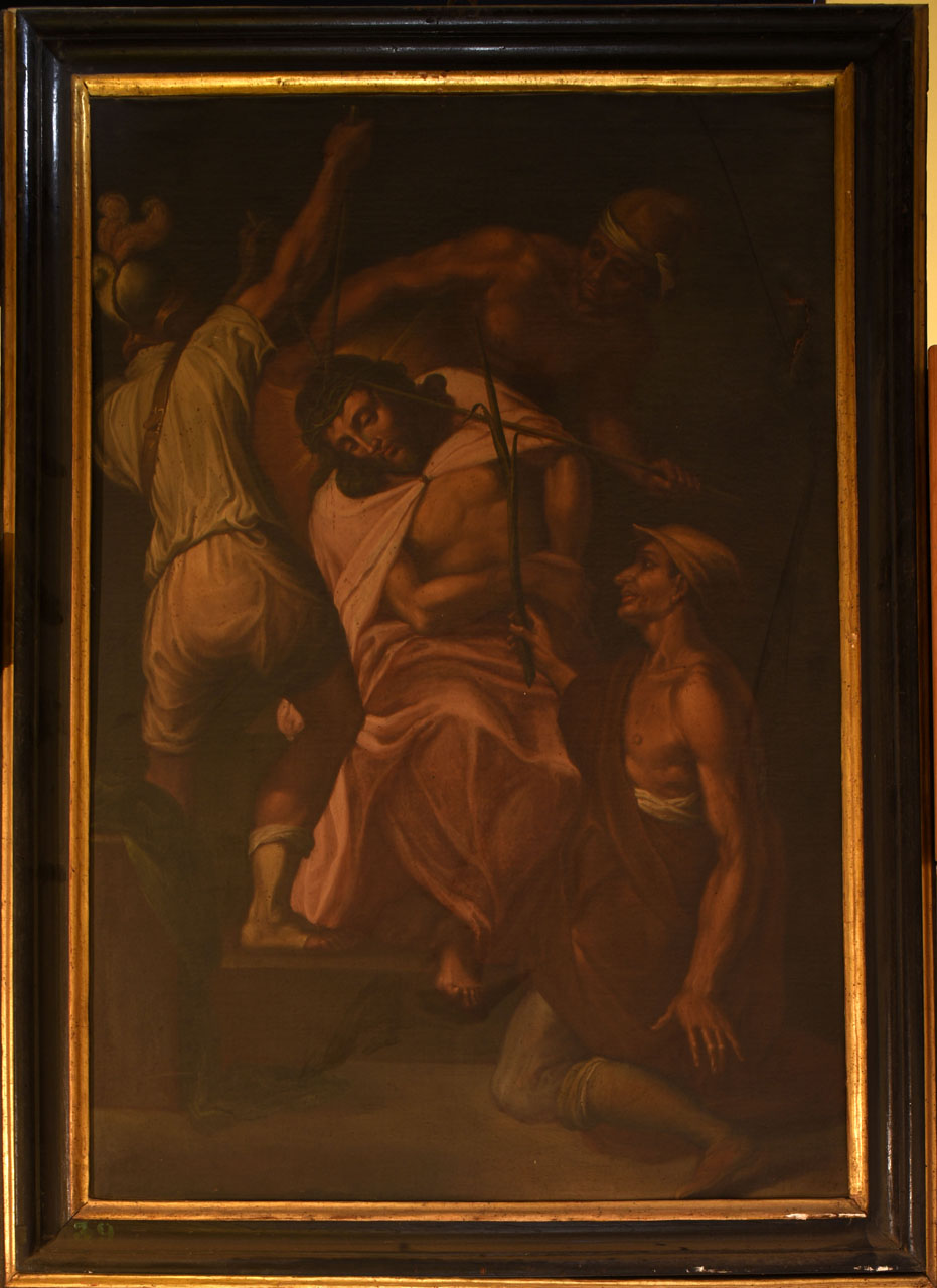 incoronazione di spine (dipinto) - ambito italiano (sec. XVIII)