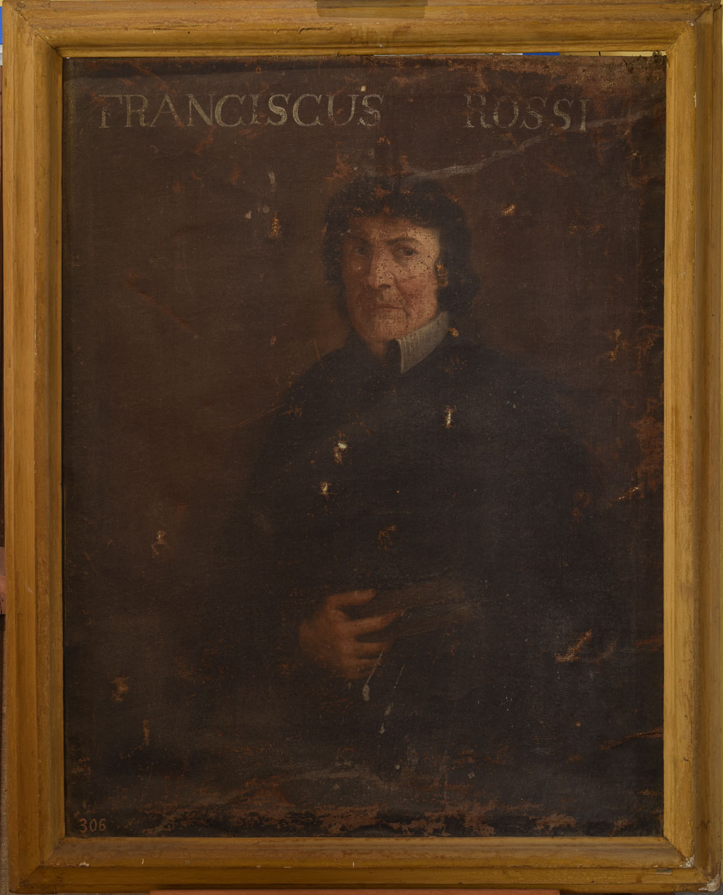 ritratto di Francesco Rossi (dipinto) - ambito senese (sec. XVIII)