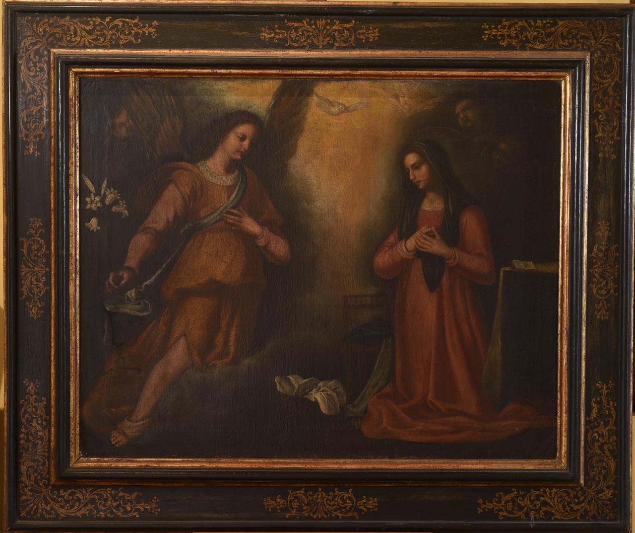 annunciazione (dipinto) - ambito senese (sec. XVII)