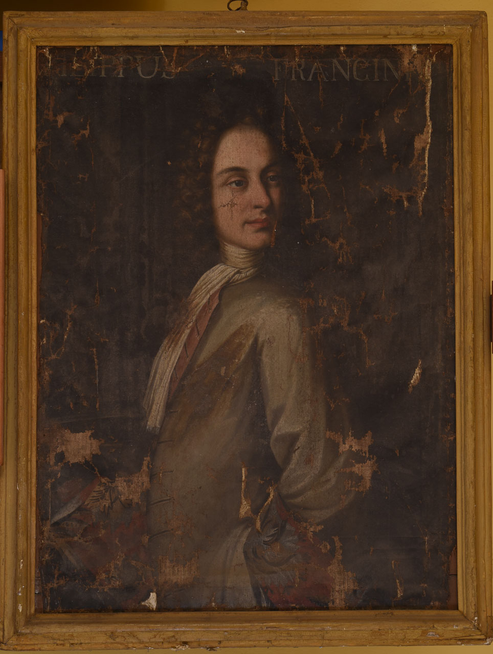 ritratto di Filippo Francini (dipinto) - ambito senese (sec. XVIII)