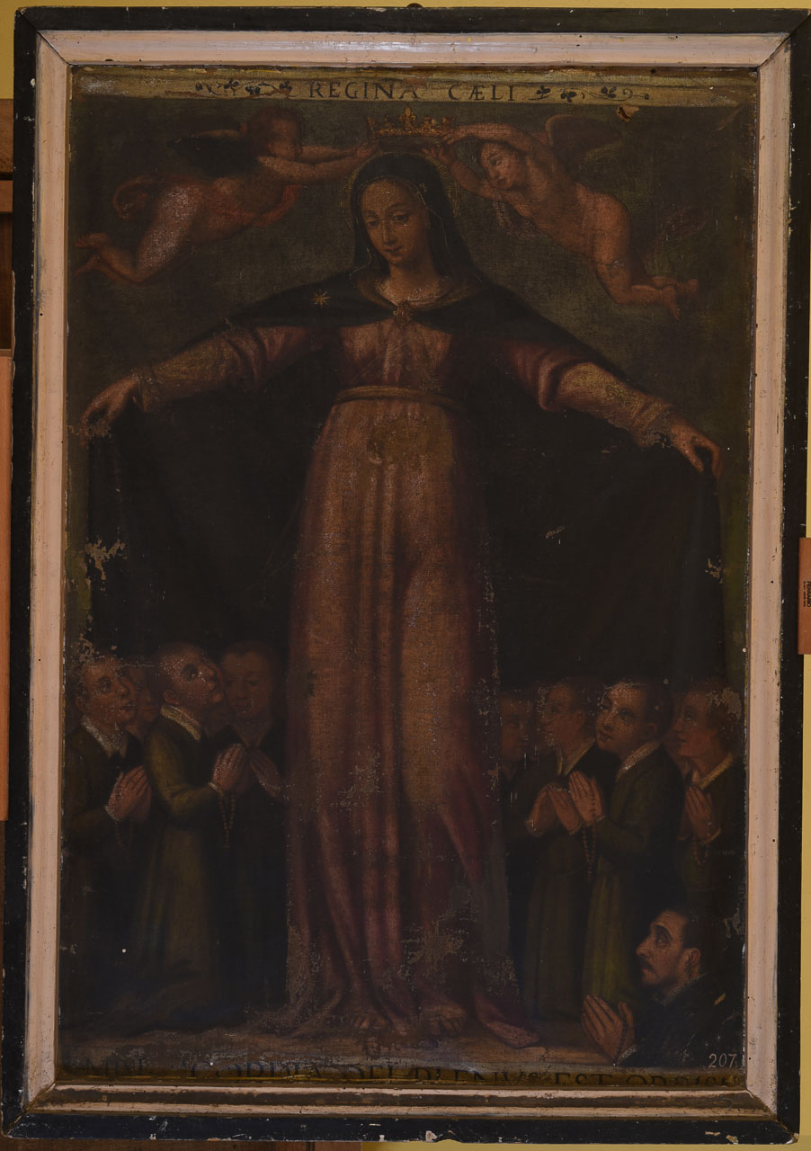 Madonna della Misericordia (dipinto) - ambito senese (seconda metà sec. XVI)