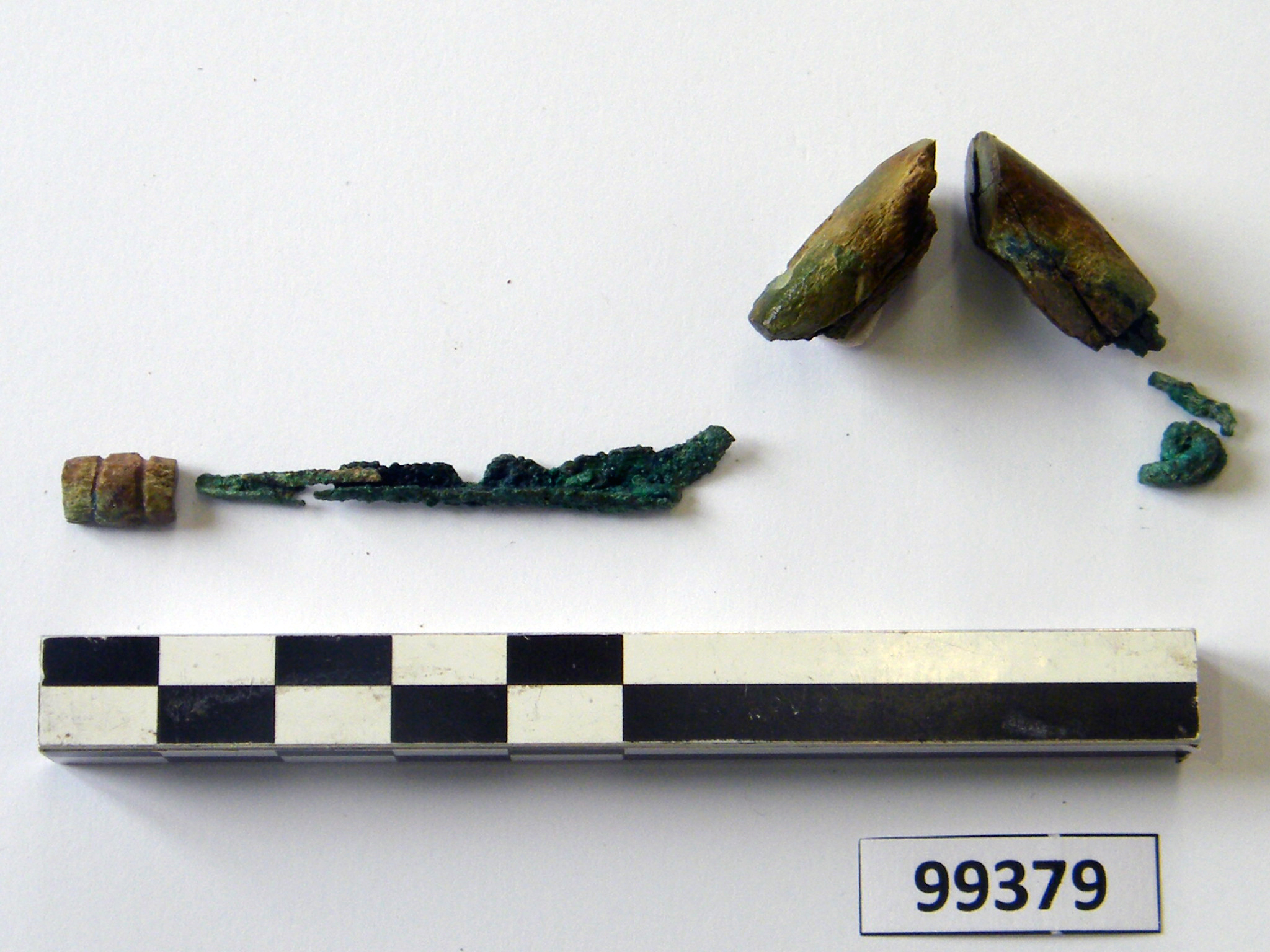 fibula, ad arco rivestito (sec. VI a.C)