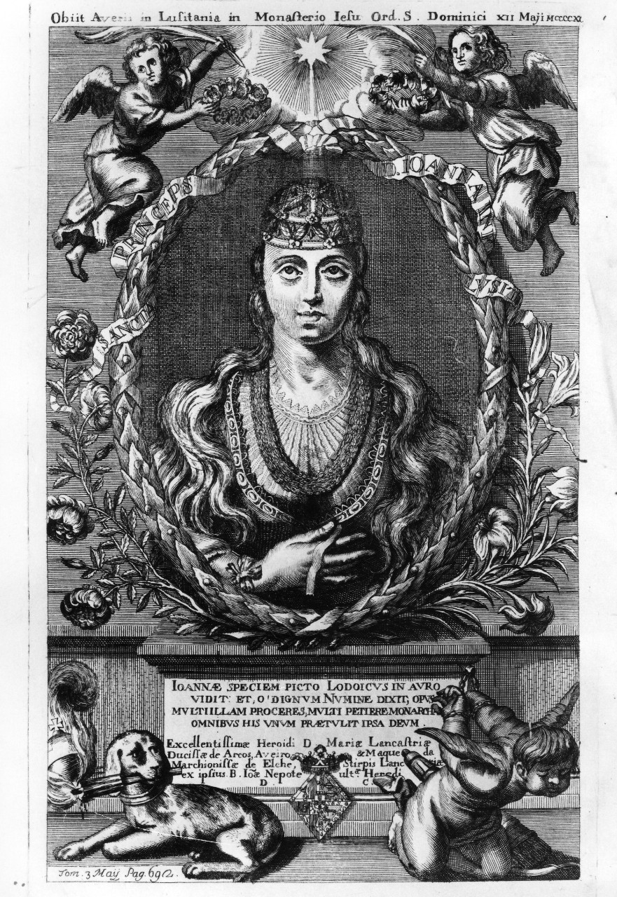 santa Giovanna (stampa) - ambito veneto (sec. XVIII)