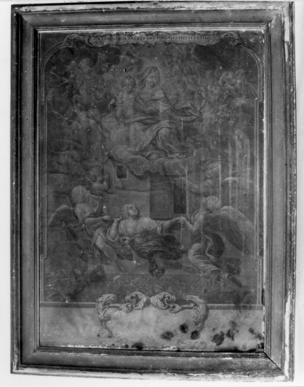 Madonna di Loreto (stampa) - ambito veneto (sec. XVIII)
