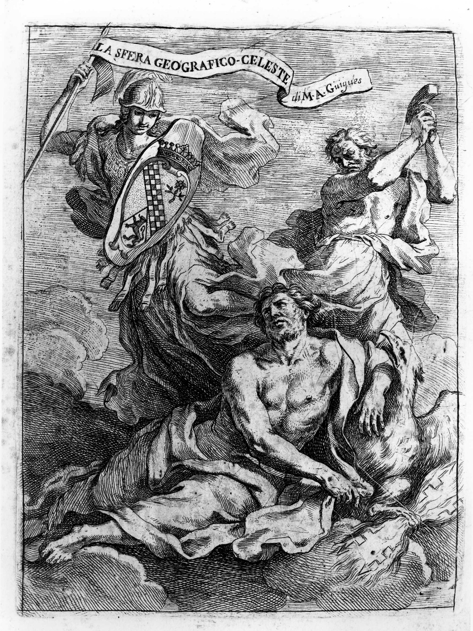 divinità (stampa) - ambito romano (sec. XVIII)