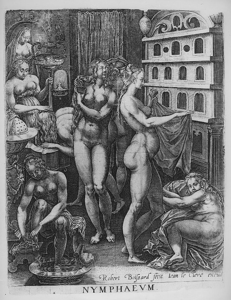 ninfe (stampa smarginata) di Boissard Robert (sec. XVII)