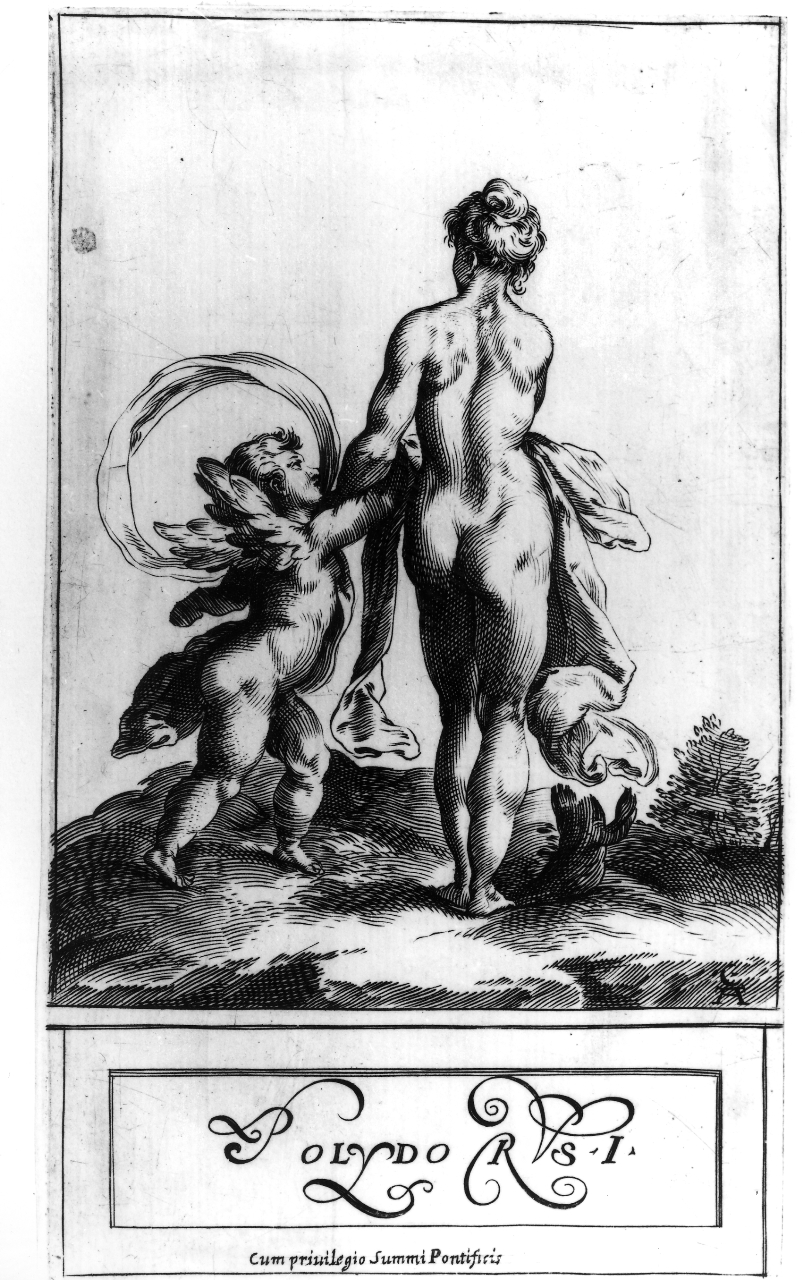 Cupido e Psiche (stampa, serie) di Alberti Cherubino, Polidoro da Caravaggio (ultimo quarto sec. XVI)