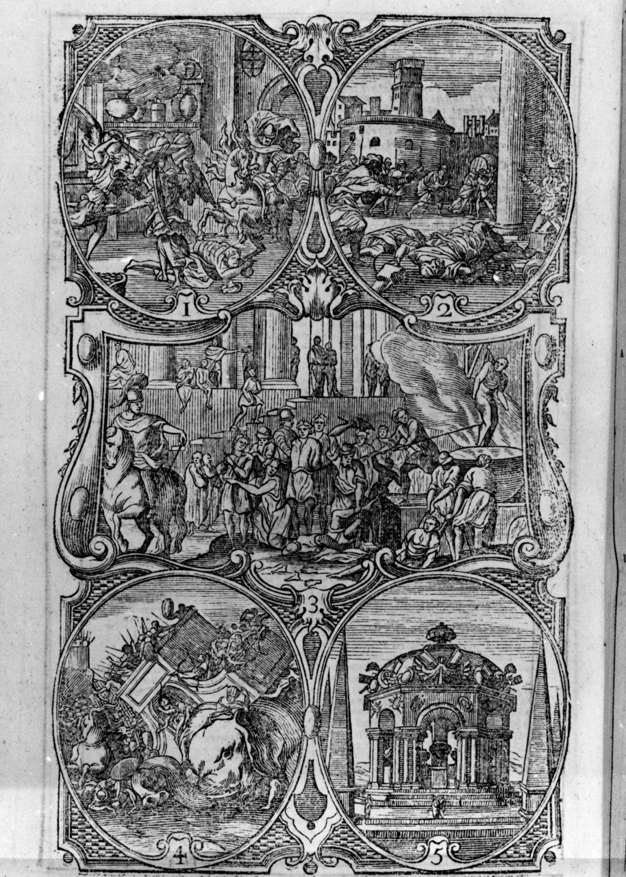 episodi dell'Antico Testamento (stampa) - ambito veneziano (sec. XVIII)