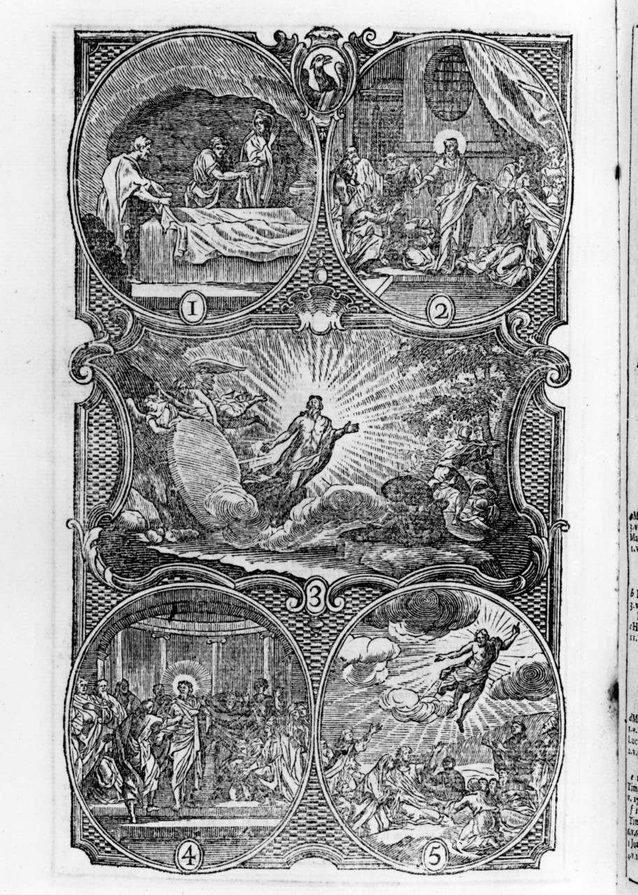 episodi tratti dal Vangelo di Giovanni (stampa) - ambito veneziano (sec. XVIII)