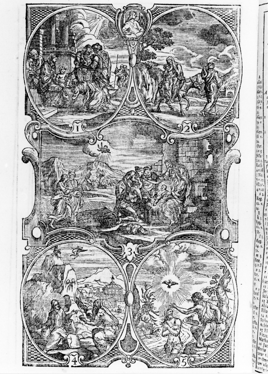 episodi tratti dal Vangelo di Matteo (stampa) - ambito veneziano (sec. XVIII)