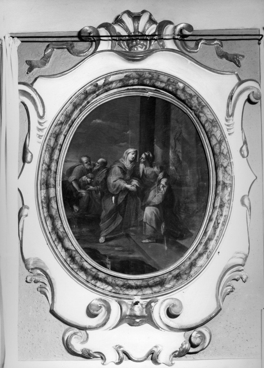 visitazione (dipinto) di Piattoli Gaetano (sec. XVIII)