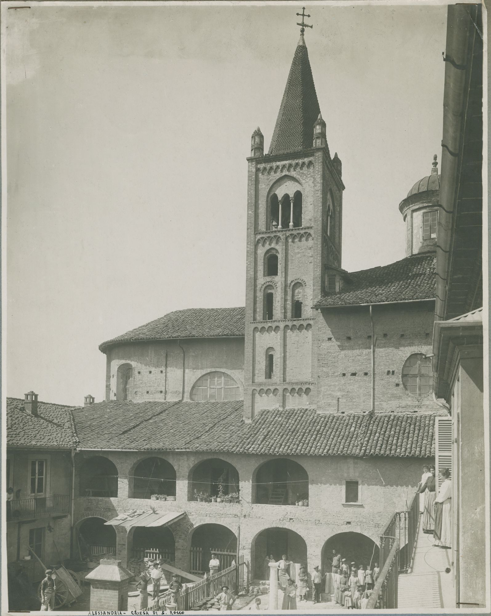 Piemonte - Architetture - Chiese - Campanili (positivo) di Premiato stabilimento fotografico G.B. Mignone (inizio XX)