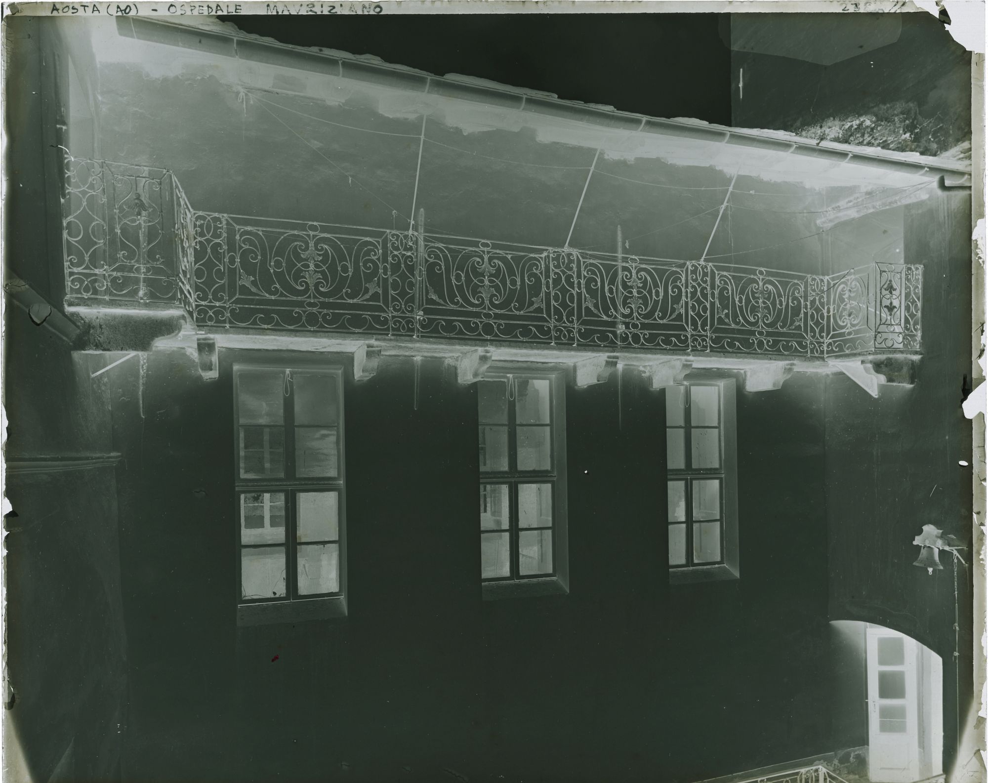 Valle d'Aosta - Architetture - Elementi decorativi (negativo) di Germano, Ottavio (attr) (fine XIX)