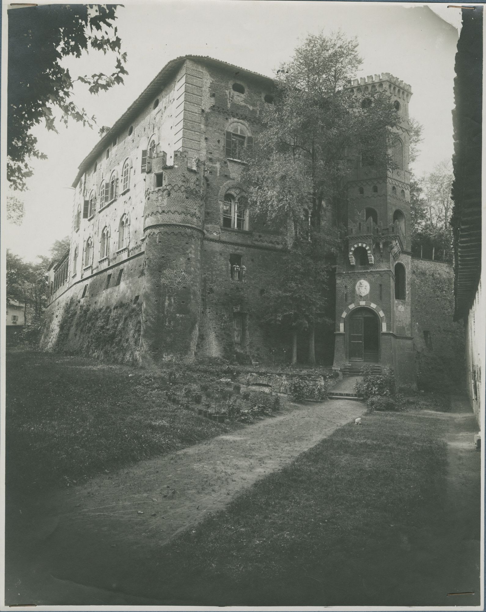 Piemonte - Architetture - Castelli (positivo) di Anonimo alessandrino (secondo quarto XX)