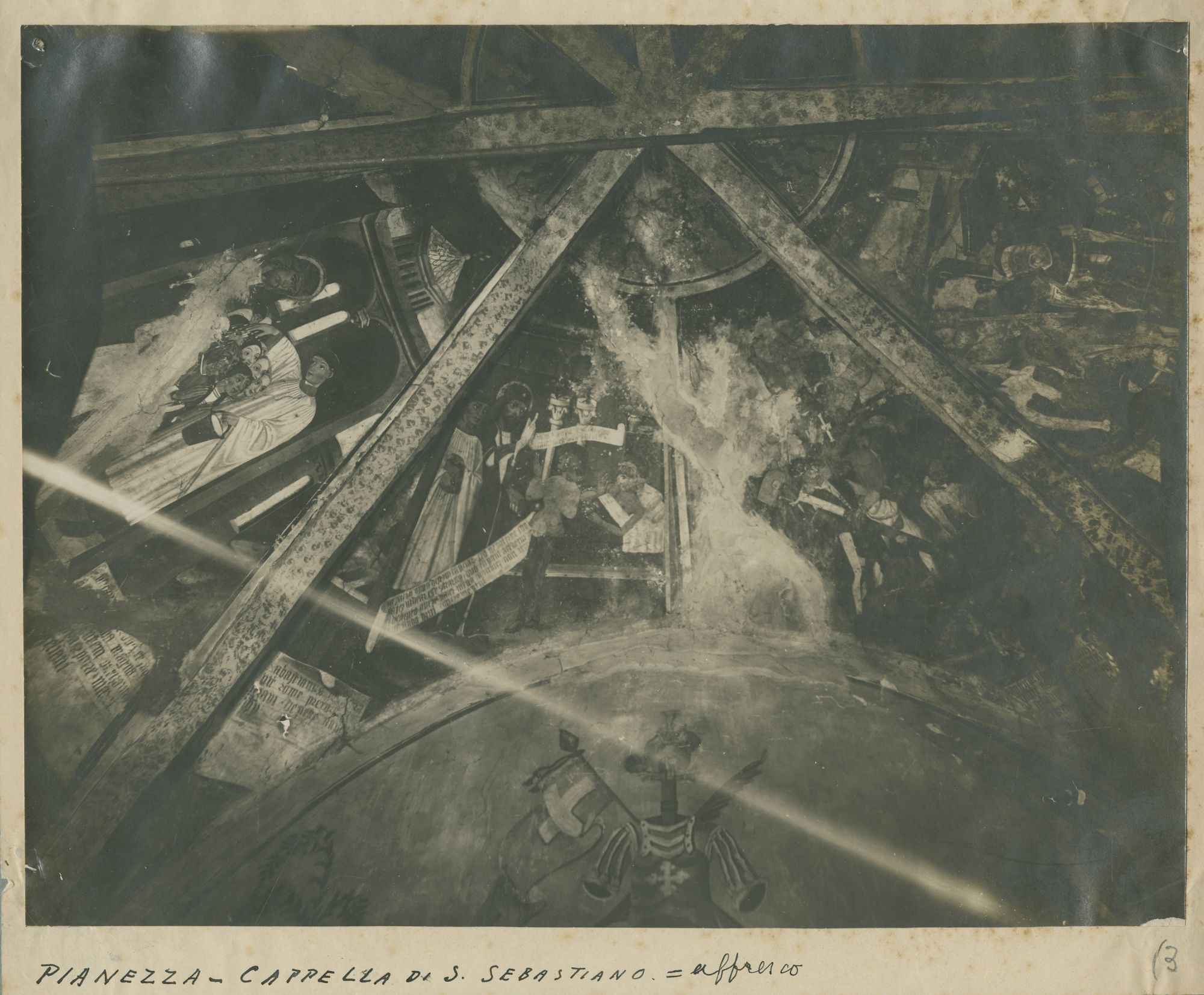 Pianezza - Cappella di San Sebastiano (positivo) di Ufficio Regionale per la Conservazione dei Monumenti del Piemonte e della Liguria (attr) (fine/ inizio XIX/ XX)