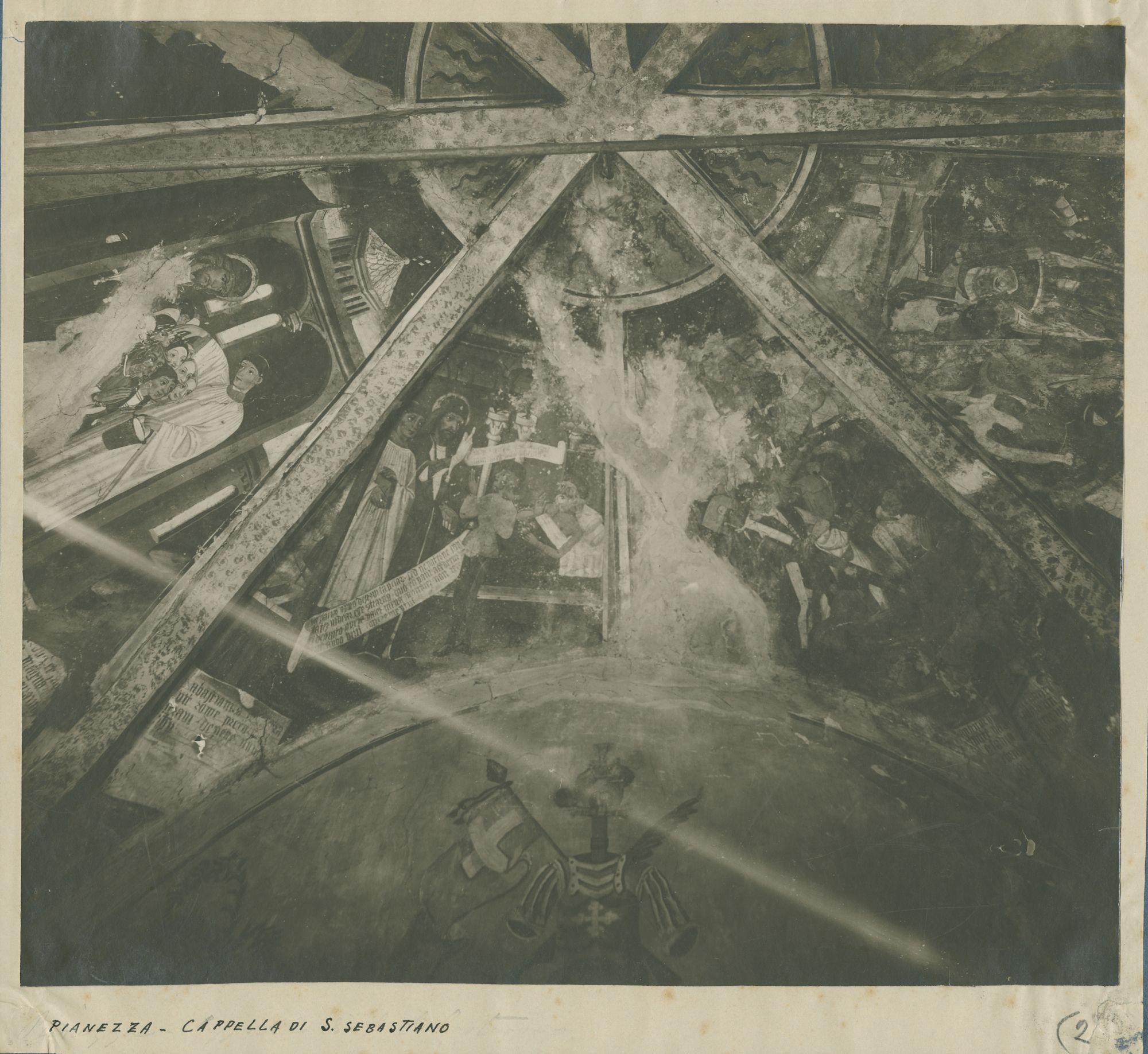 Pianezza - Cappella di San Sebastiano (positivo) di Ufficio Regionale per la Conservazione dei Monumenti del Piemonte e della Liguria (attr) (fine/ inizio XIX/ XX)