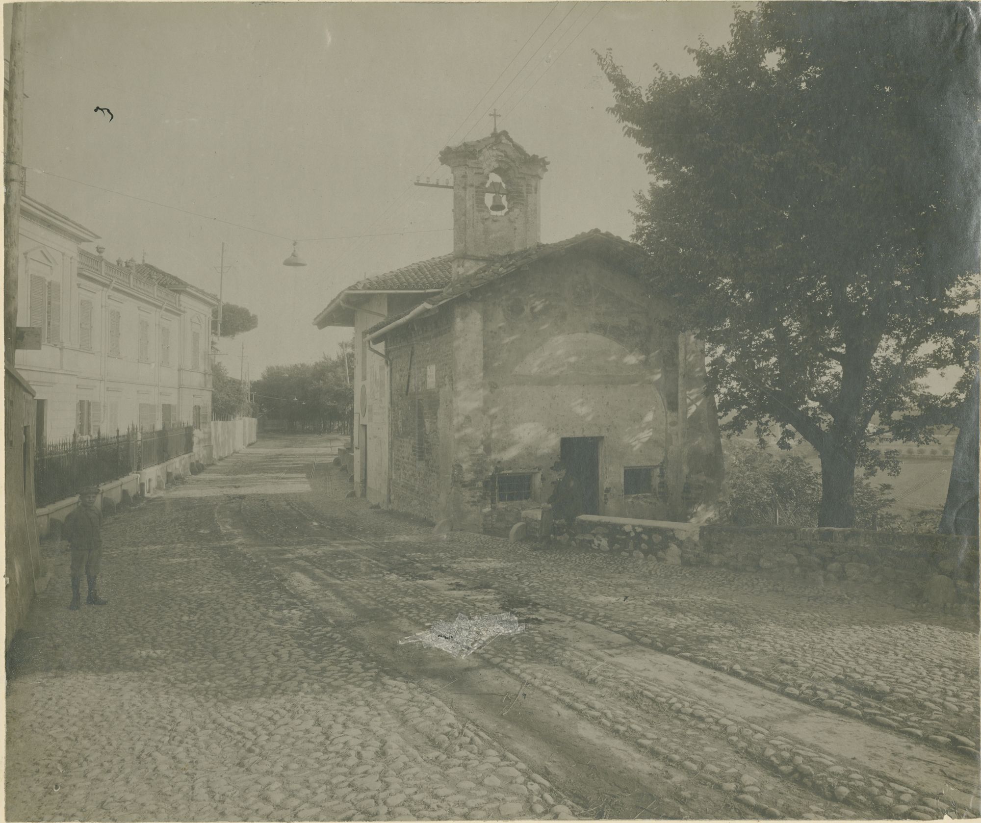 Pianezza - Cappella di San Sebastiano (positivo) di Ufficio Regionale per la Conservazione dei Monumenti del Piemonte e della Liguria (attr) (fine/ inizio XIX/ XX)