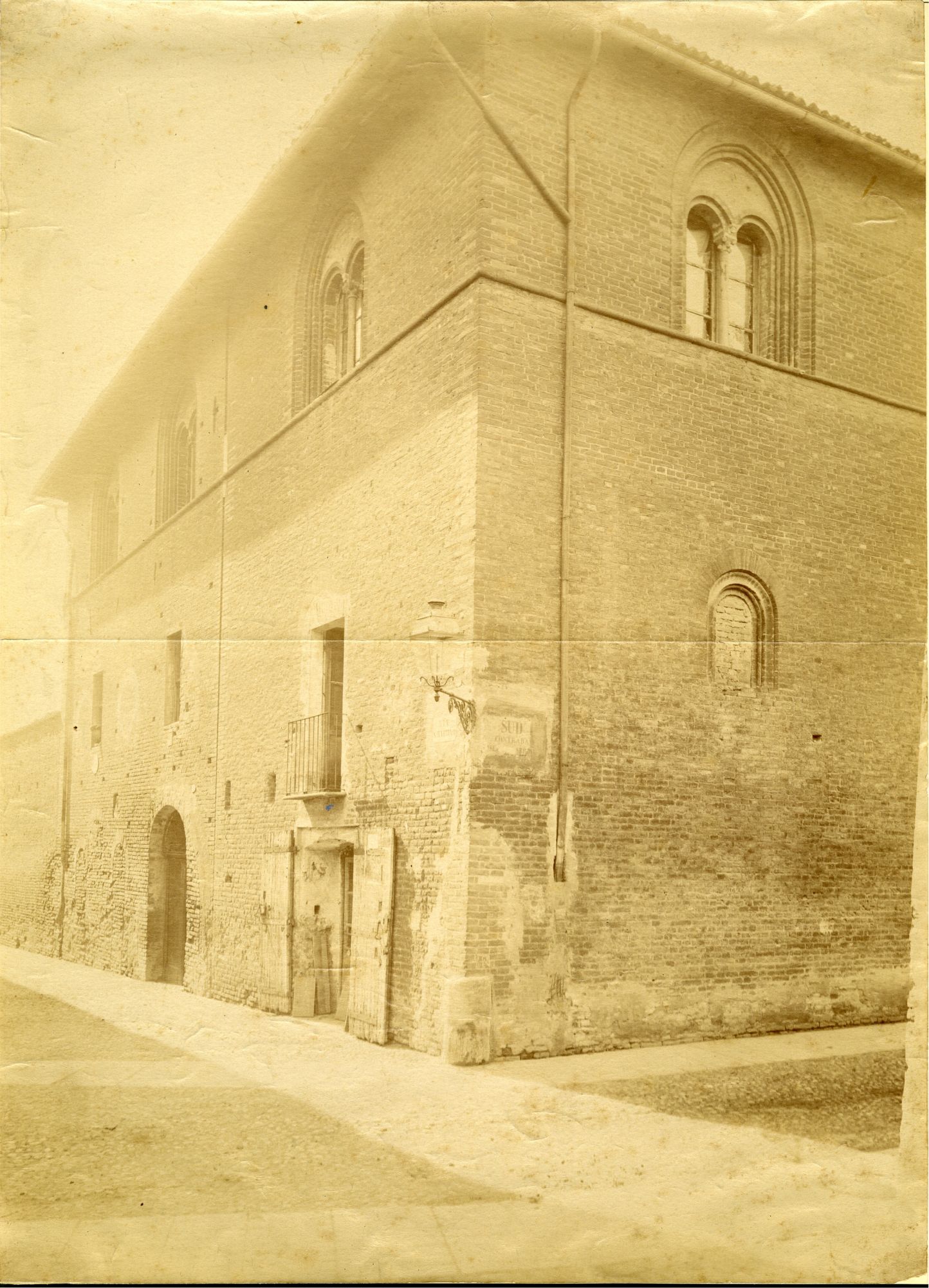 Asti - Casa già Tamburini (positivo) di Ecclesia, Vittorio (attr) (fine XIX)