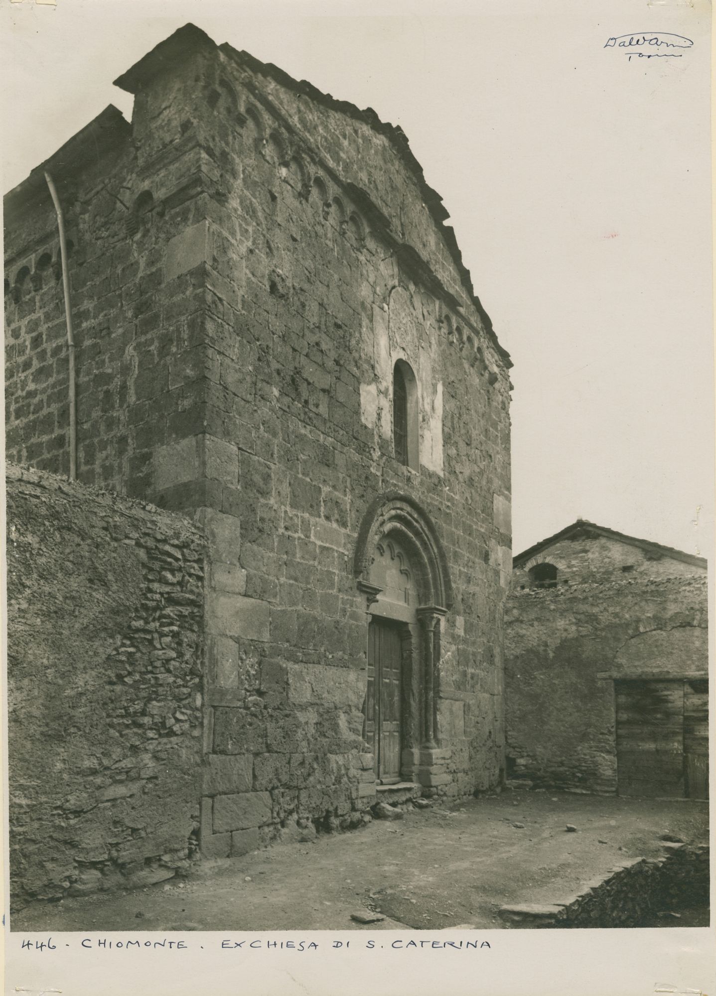 Piemonte - Architetture - Chiese (positivo) di Dall'Armi, Giancarlo (primo quarto XX)