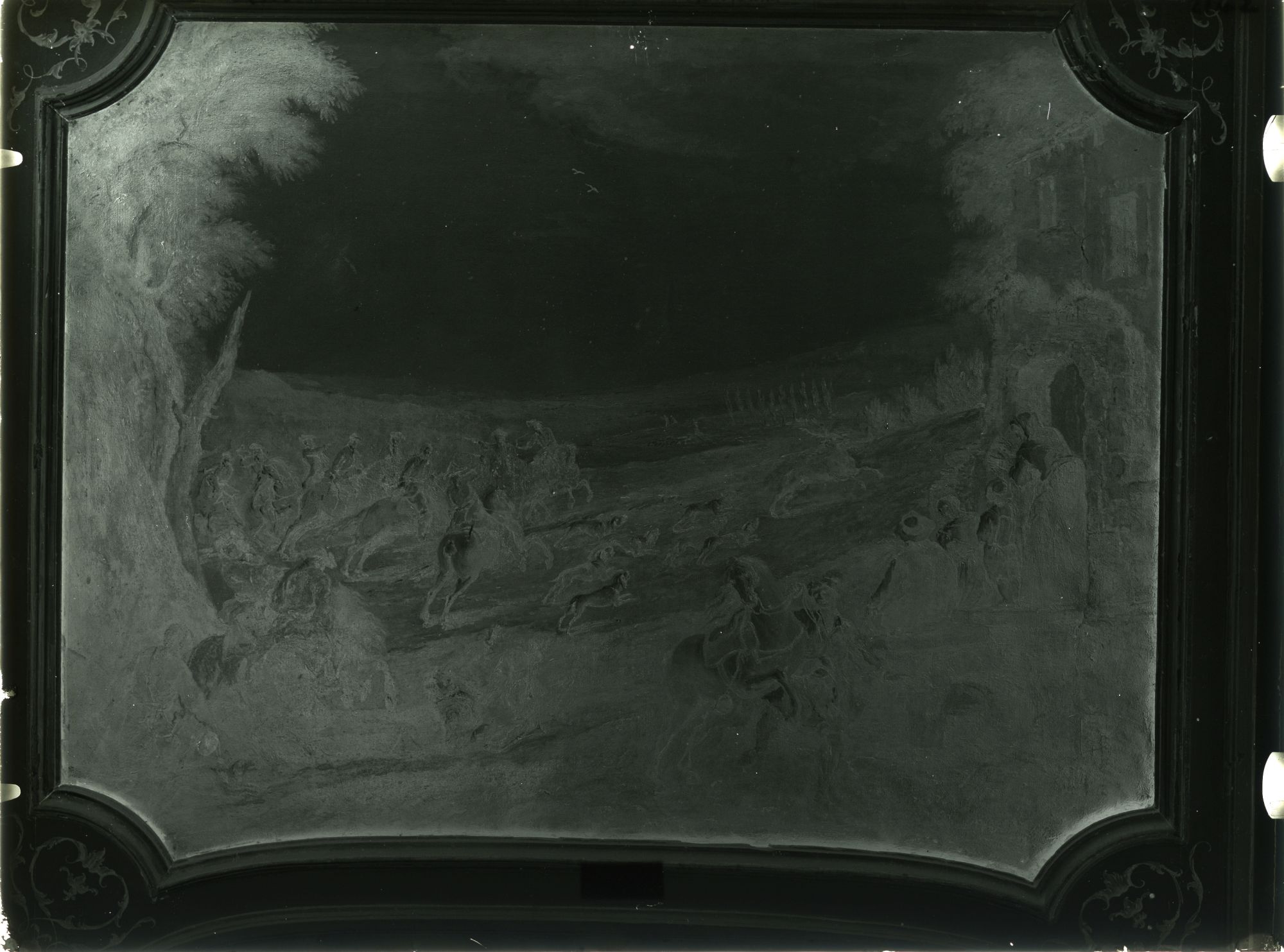 Piemonte - Architetture - Opere d'arte - Dipinti - Pietro Domenico Olivero (negativo) di Pedrini, Augusto (attr) (primo quarto XX)