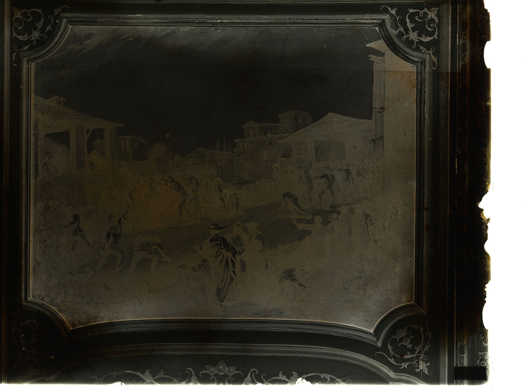 Piemonte - Architetture - Opere d'arte - Dipinti - Pietro Domenico Olivero (negativo) di Pedrini, Augusto (attr) (primo quarto XX)