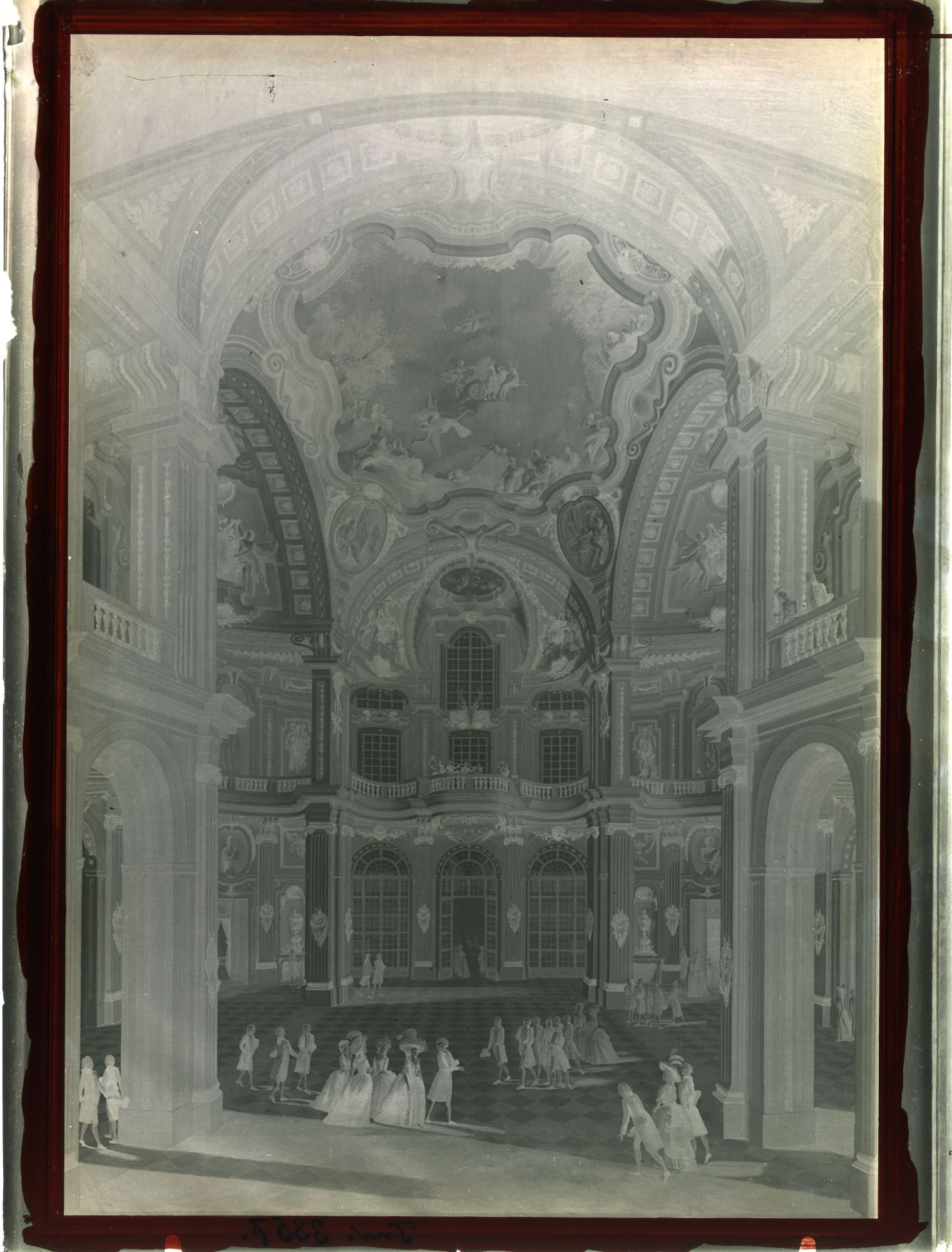 Piemonte - Architetture - Opere d'arte - Dipinti - Giovanni Battista Bagnasacco - Giovanni Comandù (negativo) di Pedrini, Augusto (attr) (primo quarto XX)