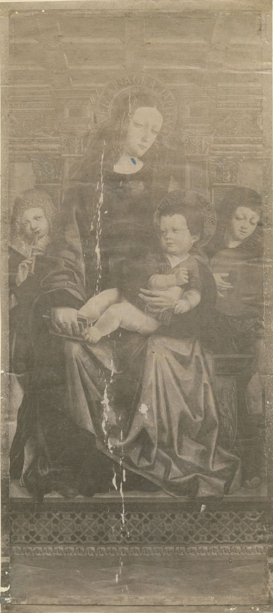 Susa - Cattedrale di San Giusto (positivo) di Germano, Ottavio (attr) (fine XIX)