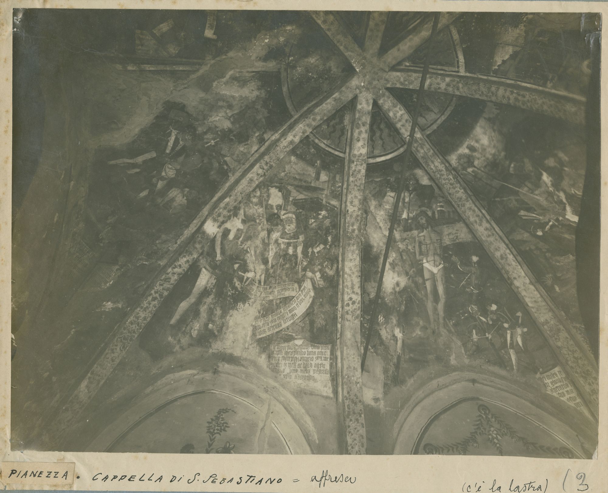 Pianezza - Cappella di San Sebastiano (positivo) di Ufficio Regionale per la Conservazione dei Monumenti del Piemonte e della Liguria (attr) (fine/ inizio XIX/ XX)