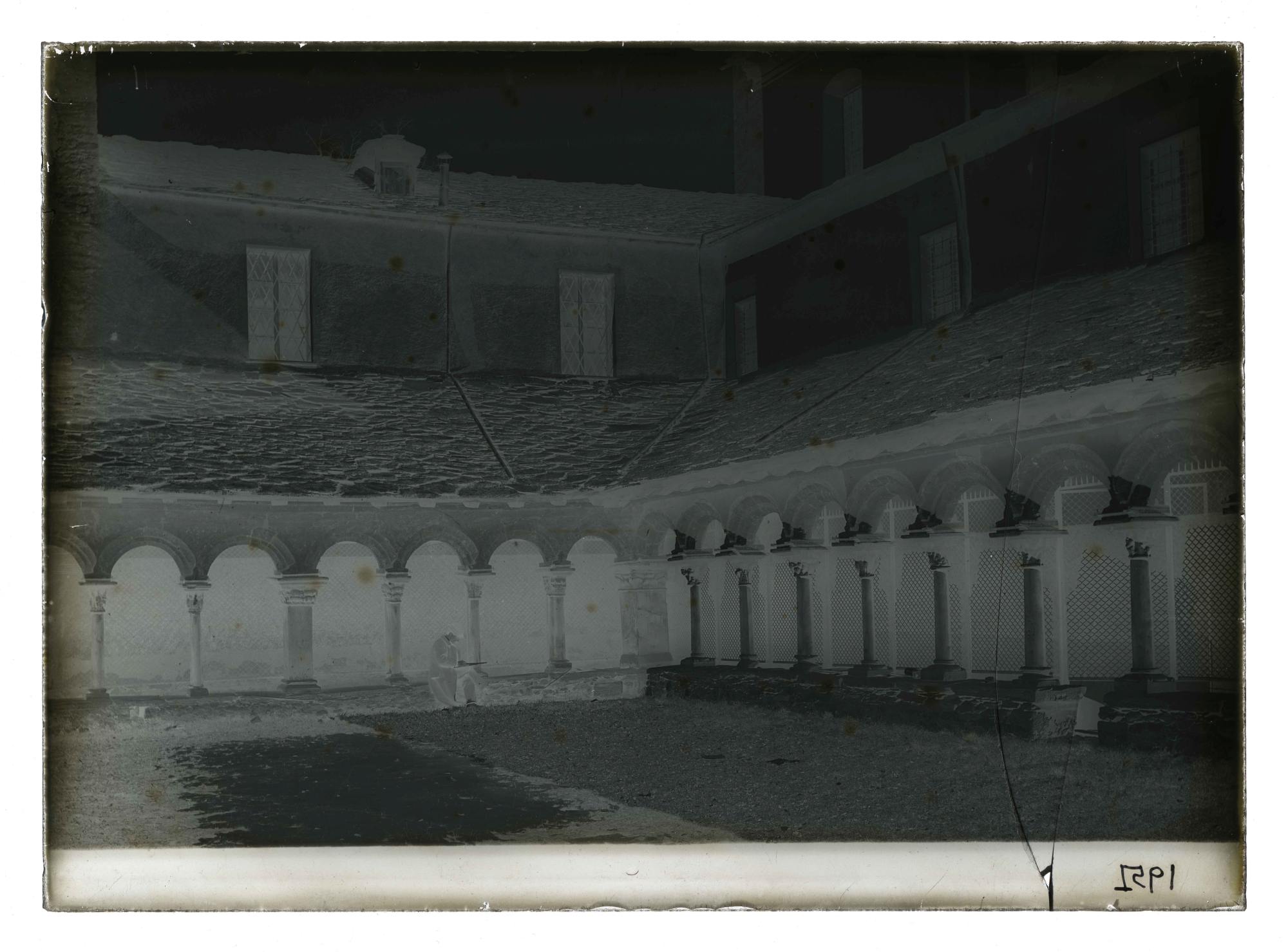 Valle d'Aosta - Architettura religiosa - Chiese - Elementi architettonici (negativo) di Ufficio Regionale per la Conservazione dei Monumenti del Piemonte e della Liguria (fine XIX)