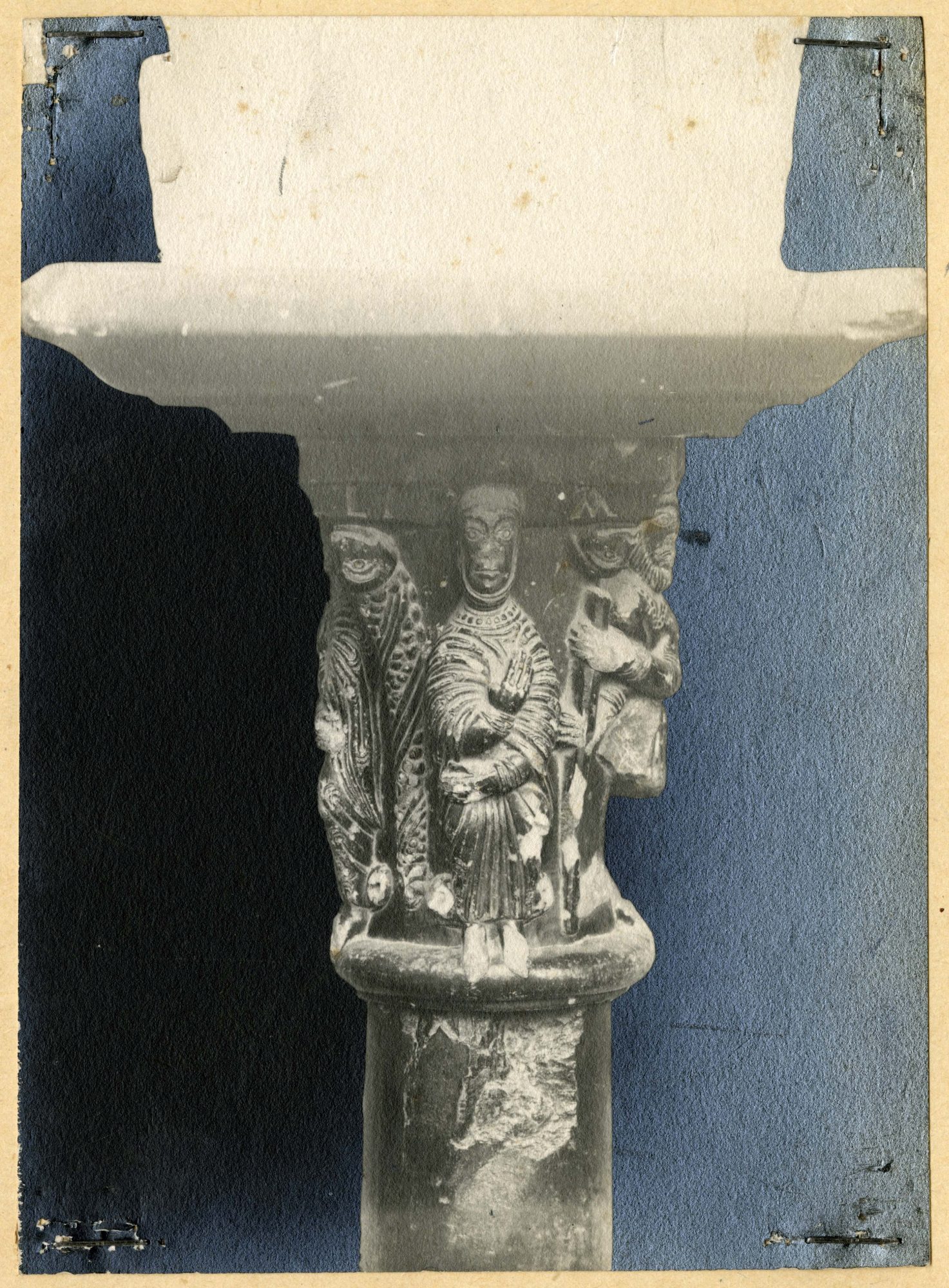 Valle d'Aosta - Elementi architettonici - Capitelli (positivo) di Germano, Ottavio (attr) (fine/ inizio XIX/ XX)