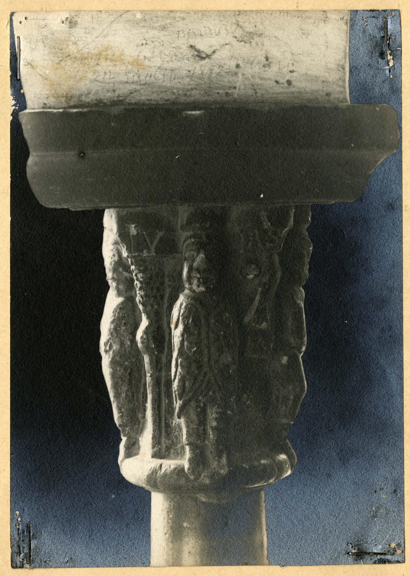 Valle d'Aosta - Elementi architettonici - Capitelli (positivo) di Germano, Ottavio (attr) (fine/ inizio XIX/ XX)