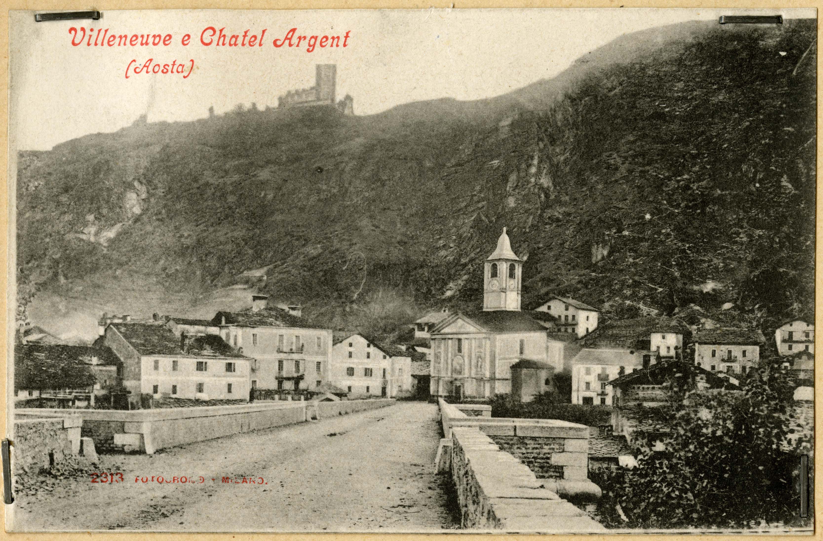 Valle d'Aosta - Architettura militare - Castelli (positivo) di Bassani, Carlo (fine/ inizio XIX/ XX)