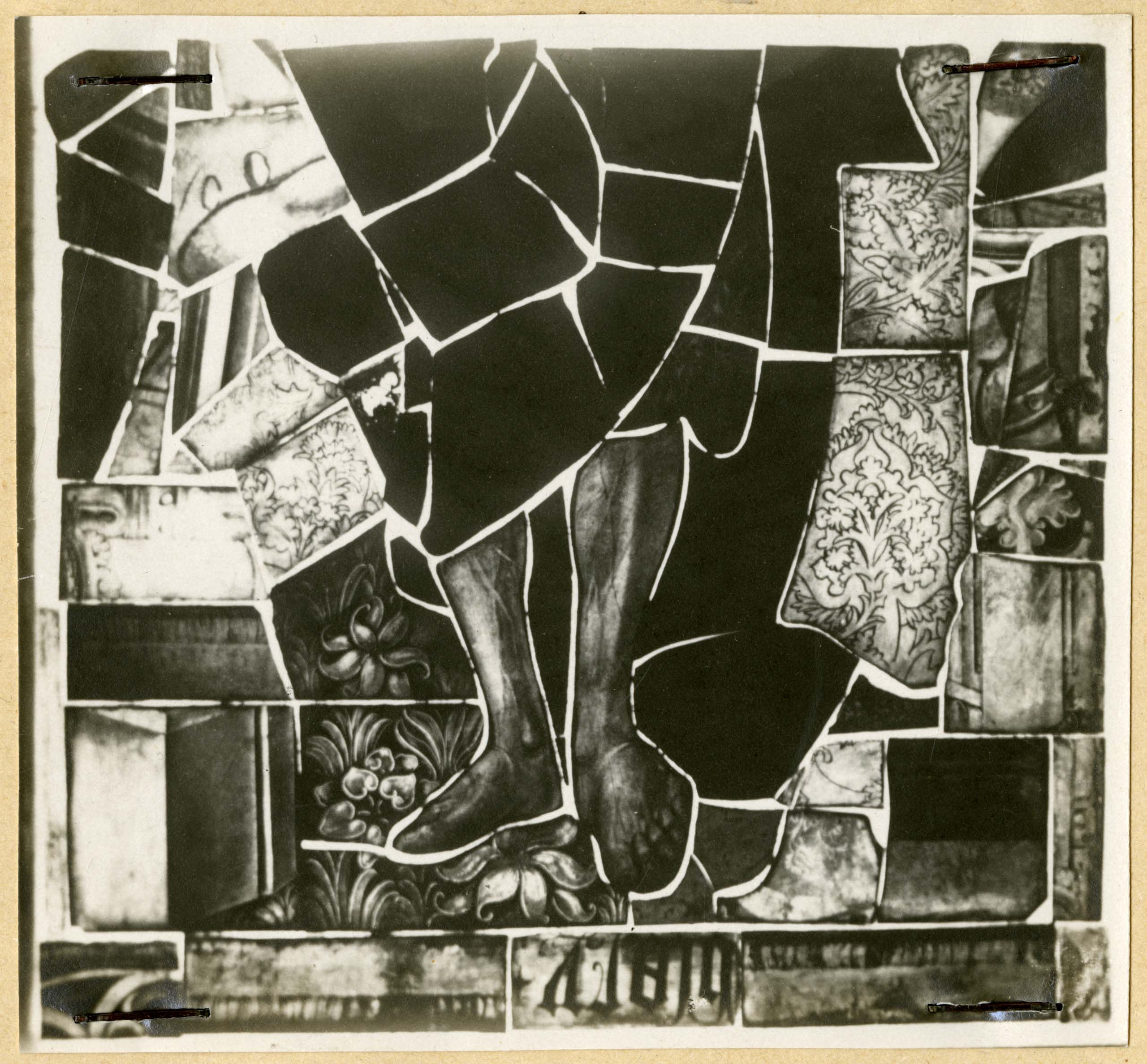 Valle d'Aosta - Opere d'arte - Vetrate artistiche (positivo) di Regia Soprintendenza all'Arte Medievale e Moderna e della Regia Galleria Sabauda di Torino (collaboratore) (prima metà XX)