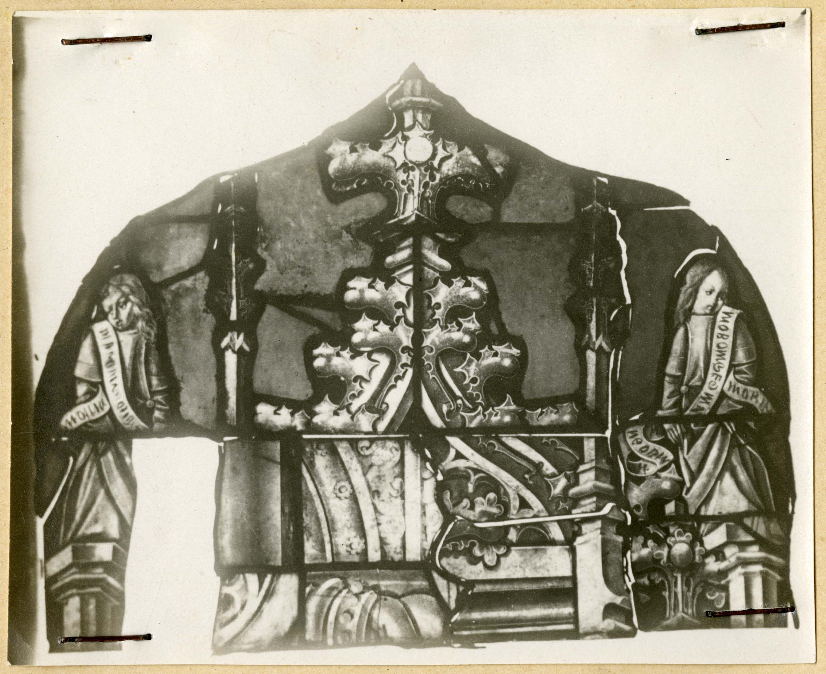 Valle d'Aosta - Opere d'arte - Vetrate artistiche (positivo) di Regia Soprintendenza all'Arte Medievale e Moderna e della Regia Galleria Sabauda di Torino (collaboratore) (prima metà XX)