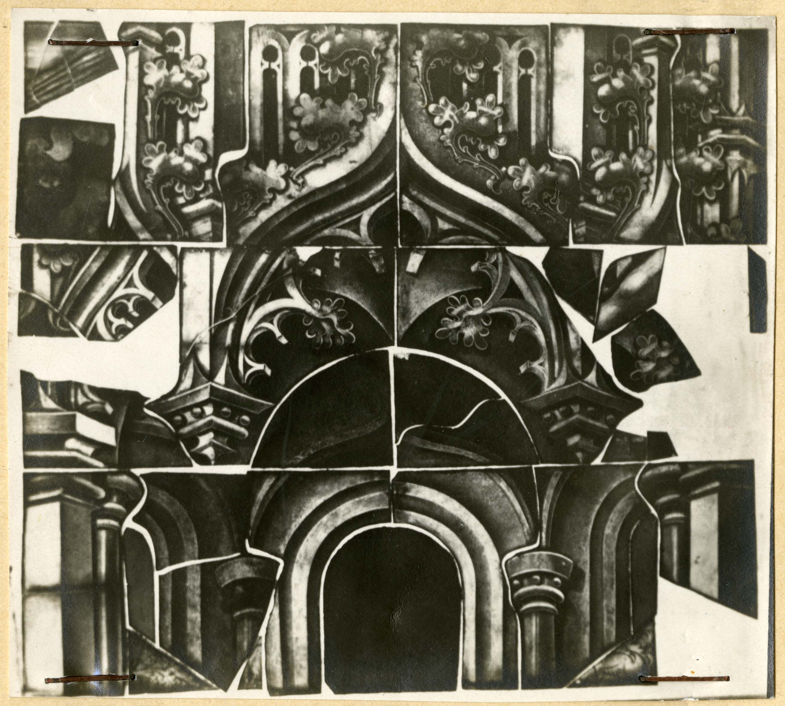 Valle d'Aosta - Opere d'arte - Vetrate artistiche (positivo) di Regia Soprintendenza all'Arte Medievale e Moderna e della Regia Galleria Sabauda di Torino (collaboratore) (prima metà XX)