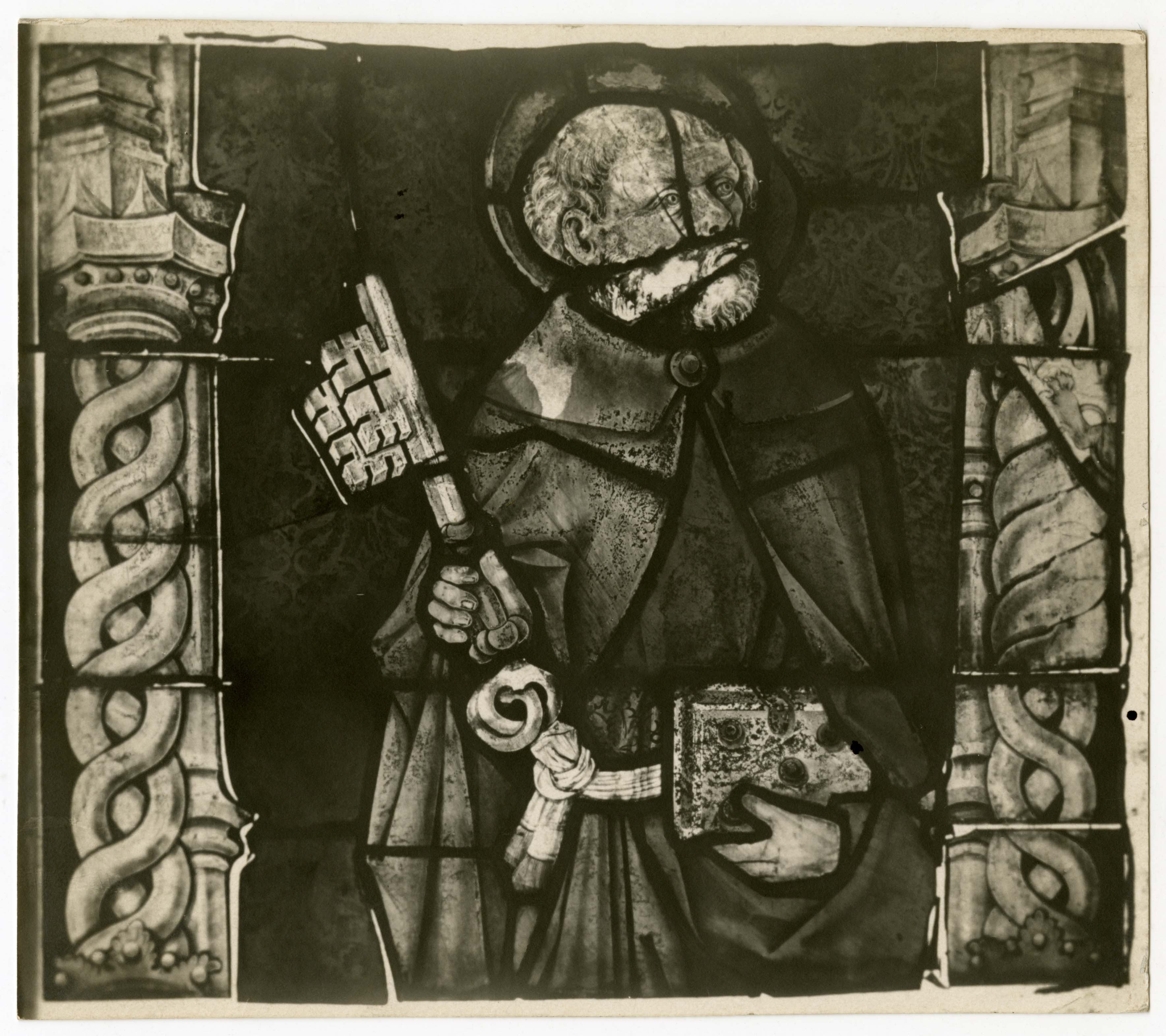 Valle d'Aosta - Opere d'arte - Vetrate artistiche (positivo) di Regia Soprintendenza all'Arte Medievale e Moderna e della Regia Galleria Sabauda di Torino (collaboratore) (prima metà XX)