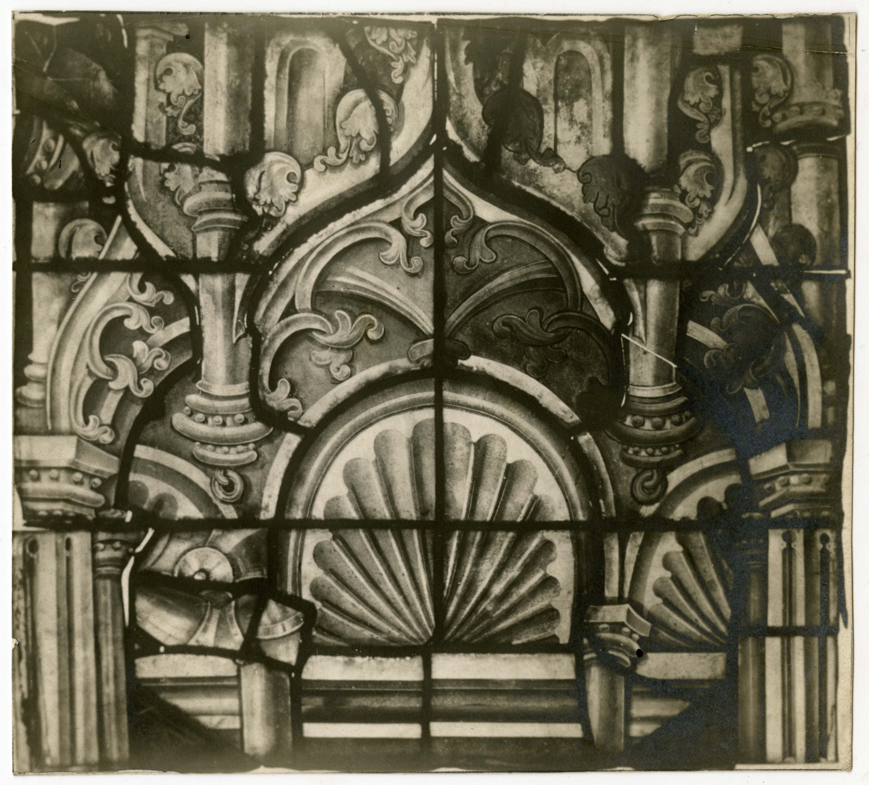 Valle d'Aosta - Opere d'arte - Vetrate artistiche (positivo) di Regia Soprintendenza all'Arte Medievale e Moderna e della Regia Galleria Sabauda di Torino (collaboratore) (prima metà XX)